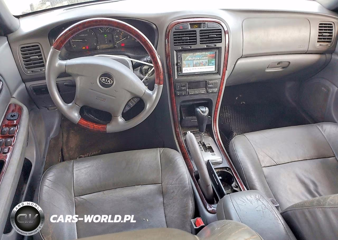 2004 Kia Optima Lx VIN:KNAGD126345306271 - 8