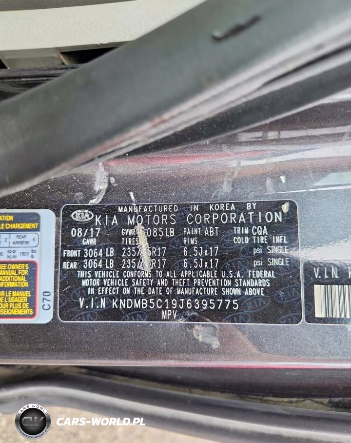 2018 Kia Sedona Lx VIN:KNDMB5C19J6395775 - 13