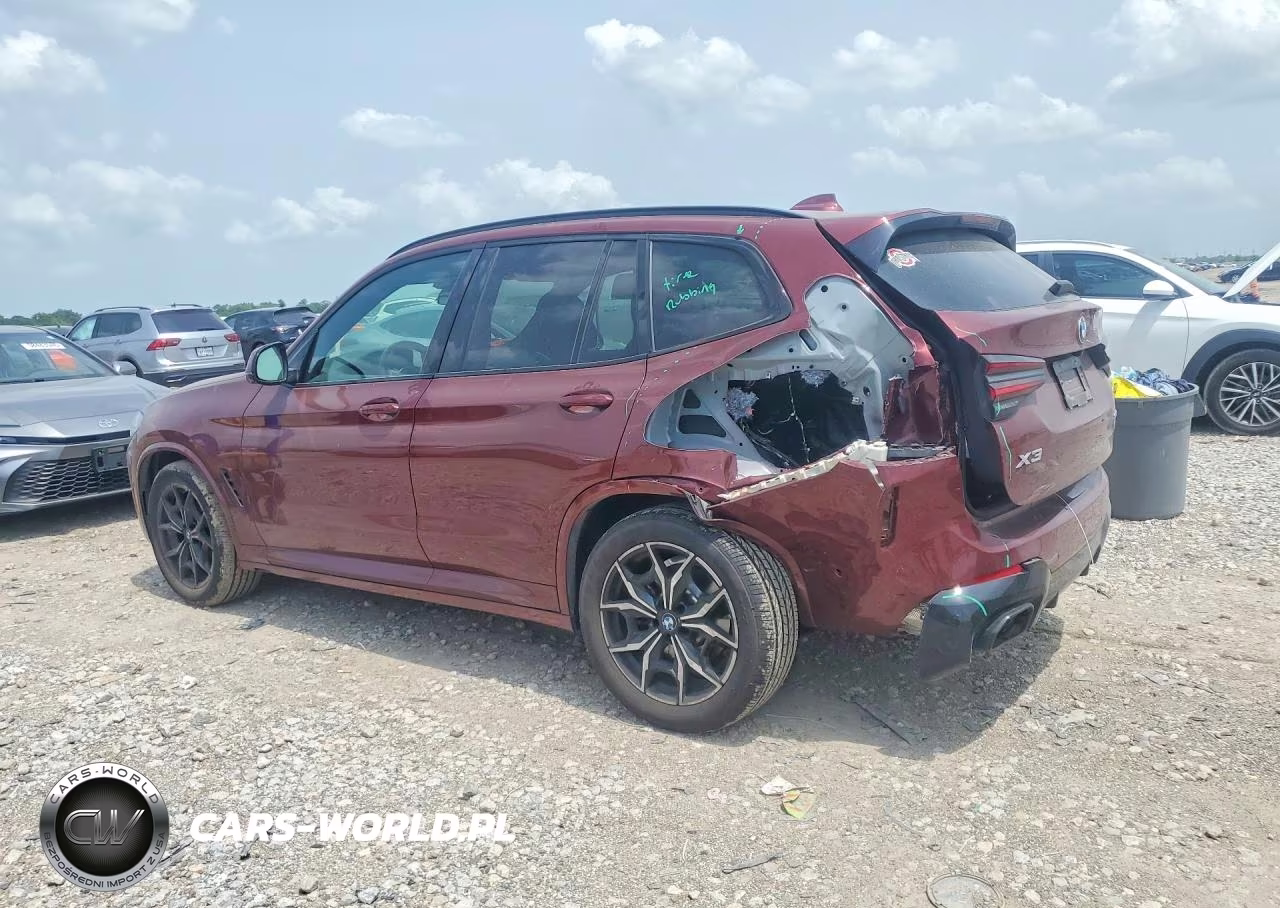 2024 BMW X3 Sdrive30I VIN:5UX43DP06R9U24831 - 2