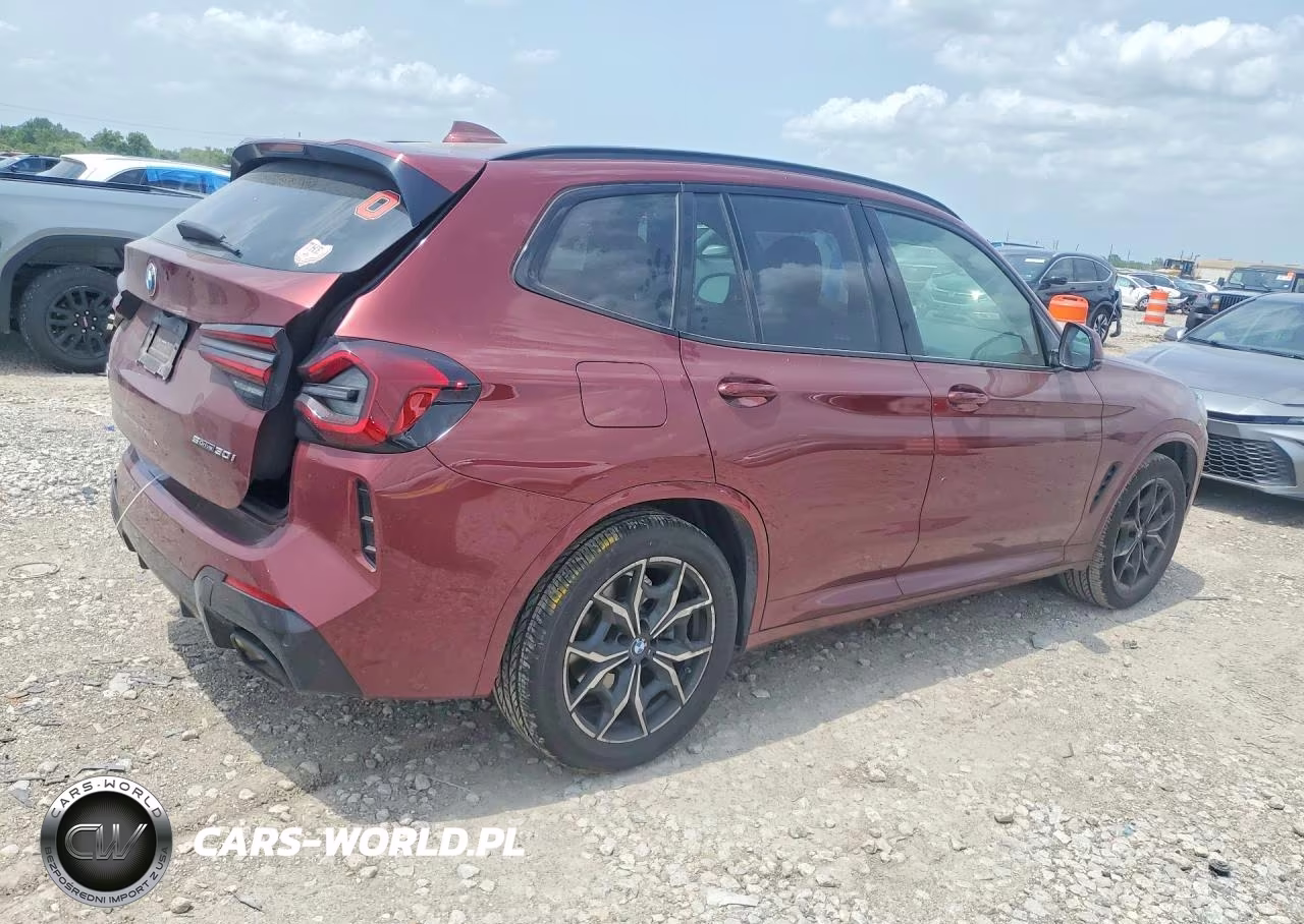 2024 BMW X3 Sdrive30I VIN:5UX43DP06R9U24831 - 3