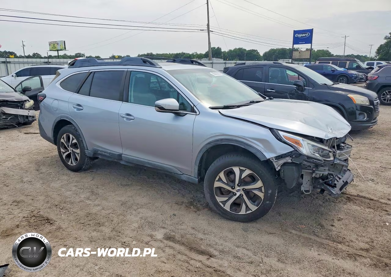 2020 Subaru Outback Limited VIN:4S4BTANC7L3141414 - 4