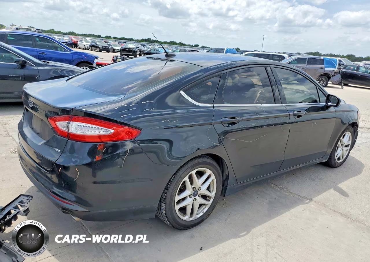 2014 Ford Fusion Se VIN:1FA6P0H7XE5356334 - 3