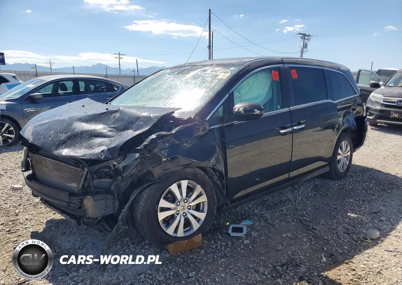 2014 Honda Odyssey Exl VIN:5FNRL5H60EB113590 - 1