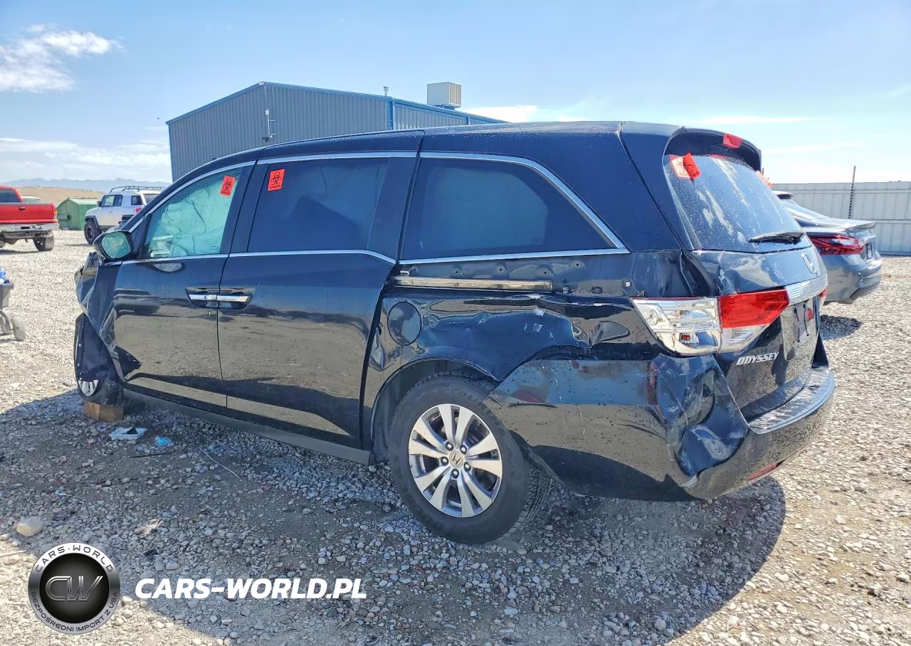 2014 Honda Odyssey Exl VIN:5FNRL5H60EB113590 - 2
