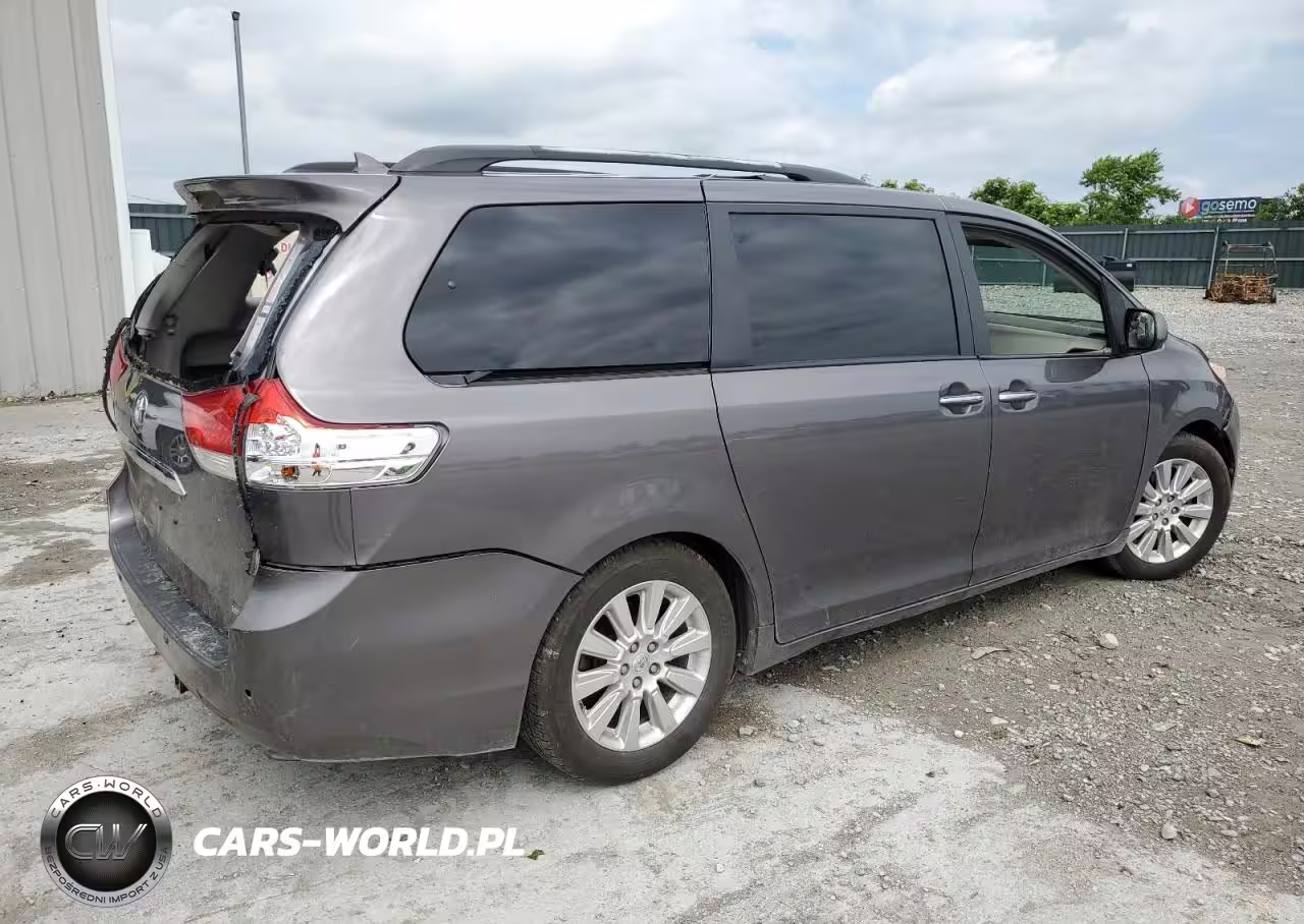 2011 Toyota Sienna Xle VIN:5TDYK3DC1BS166482 - 3
