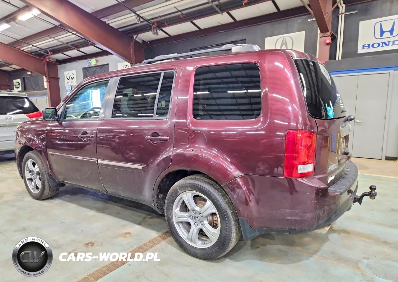 2015 Honda Pilot Ex VIN:5FNYF4H44FB013313 - 2