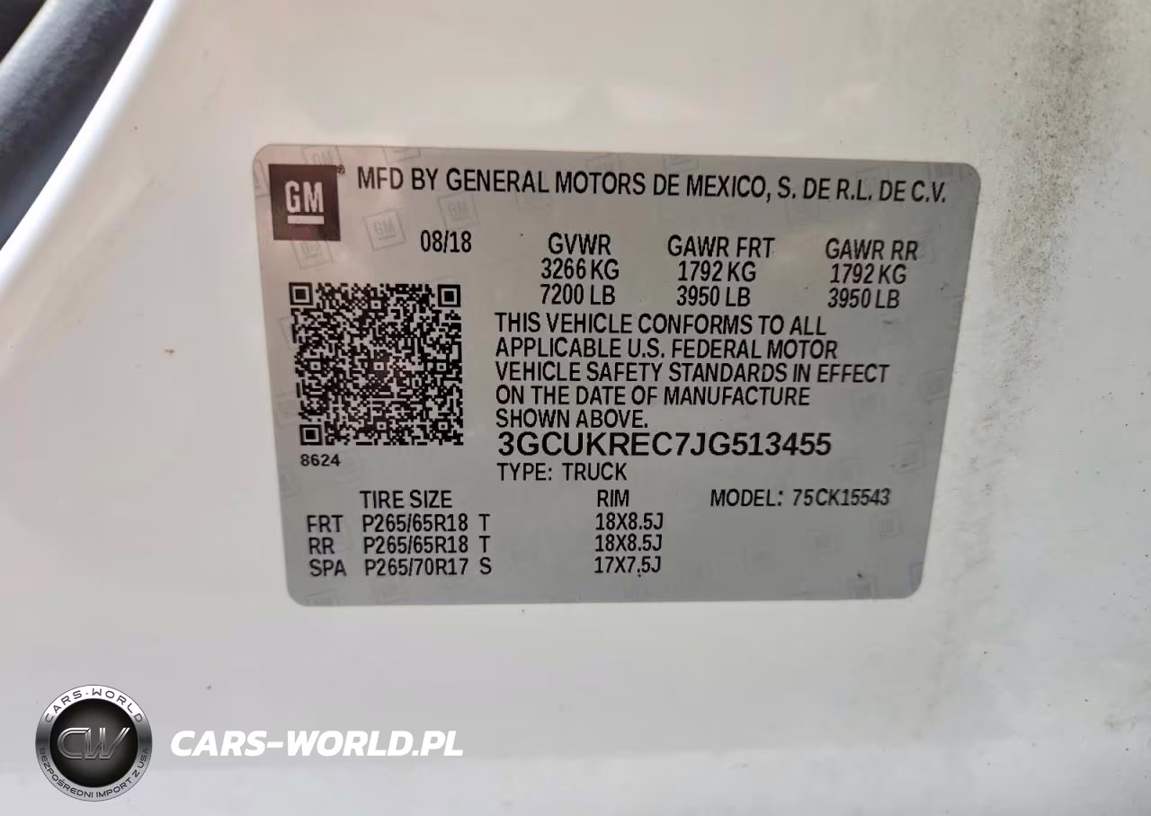 2018 Chevrolet Silverado K1500 Lt VIN:3GCUKREC7JG513455 - 12