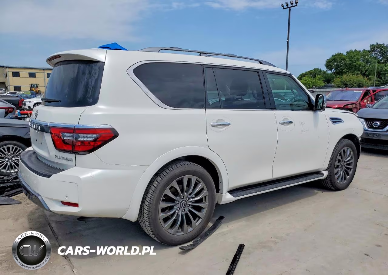 2024 Nissan Armada Platinum VIN:JN8AY2CC1R9197630 - 3