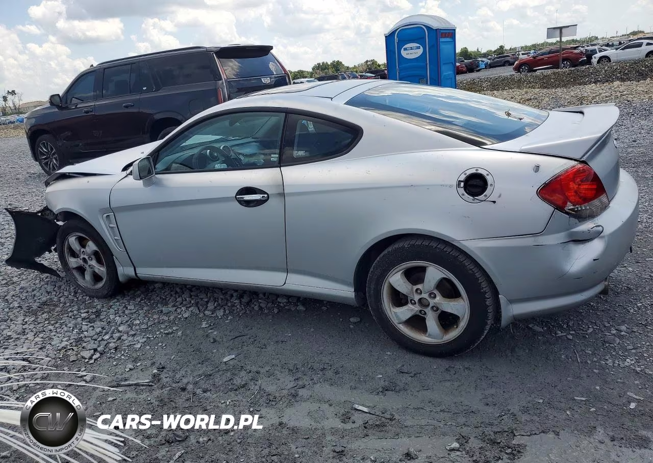 2006 Hyundai Tiburon Gs VIN:KMHHM65D96U192540 - 2