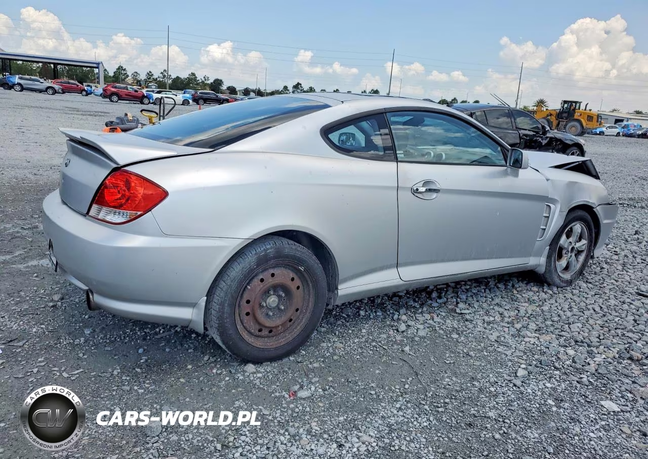 2006 Hyundai Tiburon Gs VIN:KMHHM65D96U192540 - 3