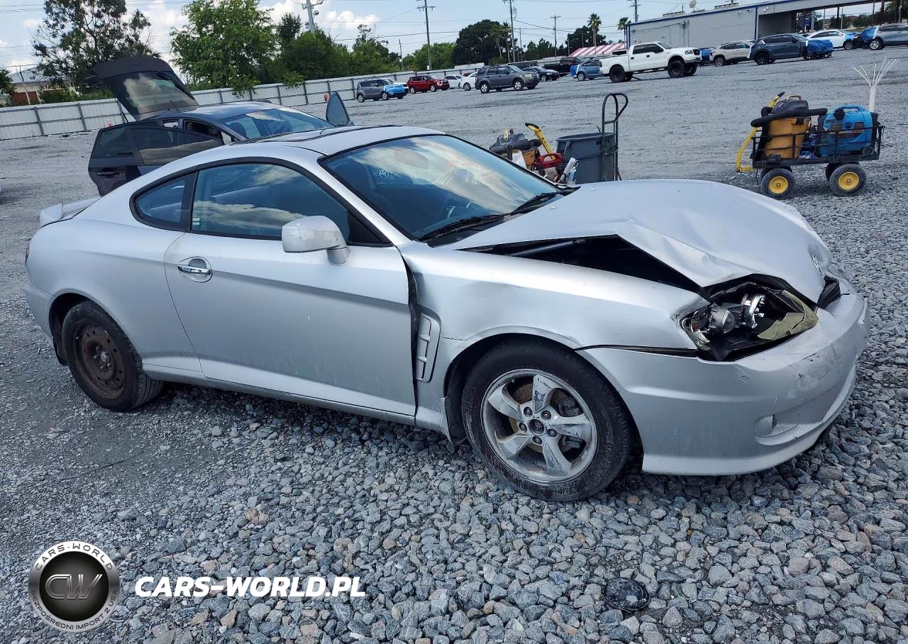 2006 Hyundai Tiburon Gs VIN:KMHHM65D96U192540 - 4