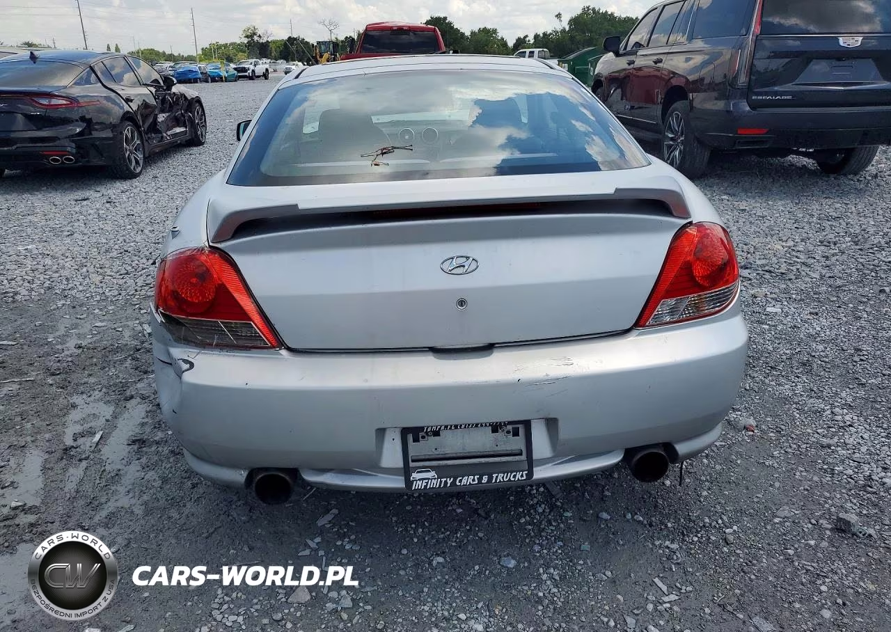 2006 Hyundai Tiburon Gs VIN:KMHHM65D96U192540 - 6