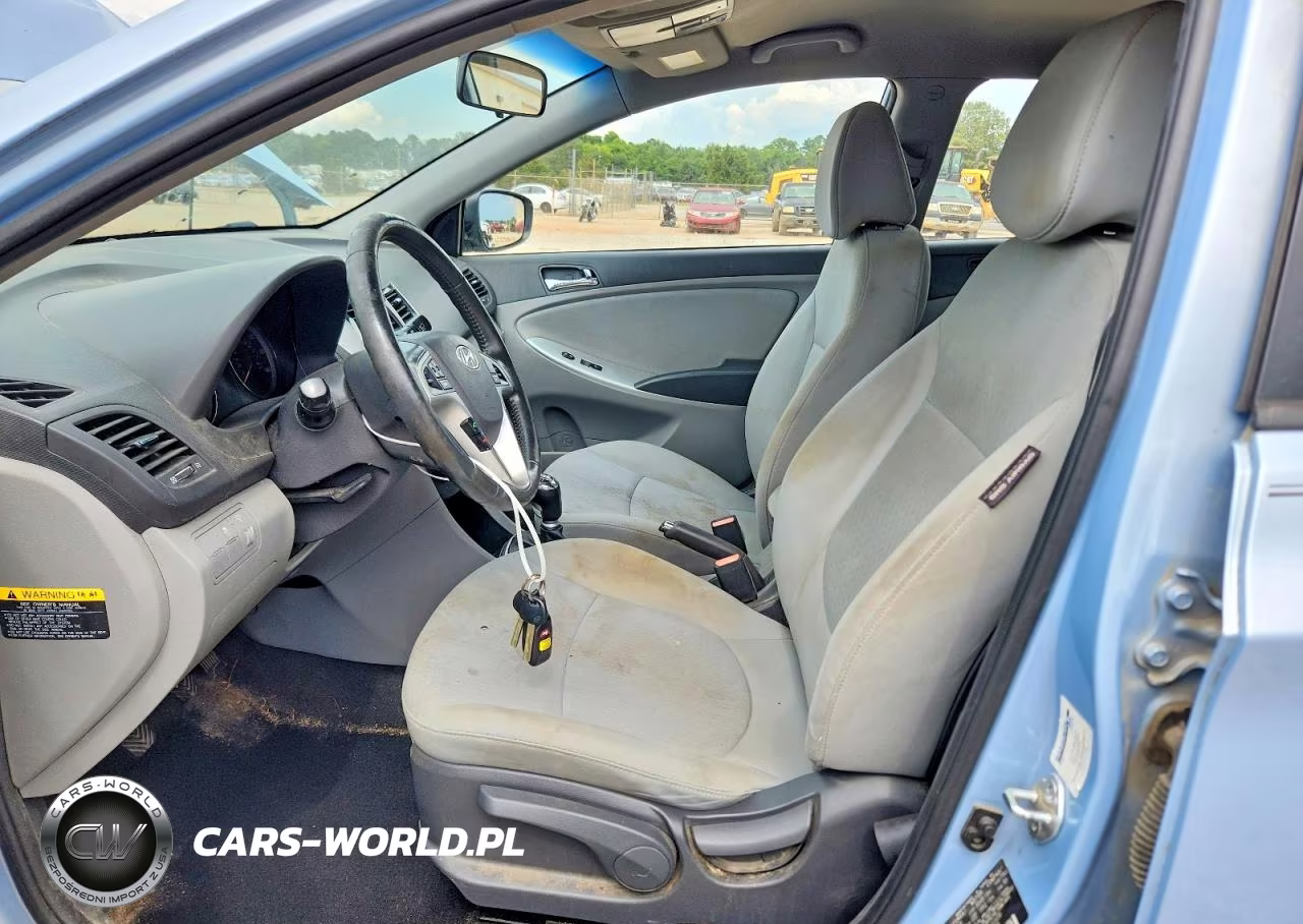 2014 Hyundai Accent Se VIN:KMHCU5AE6EU150439 - 7