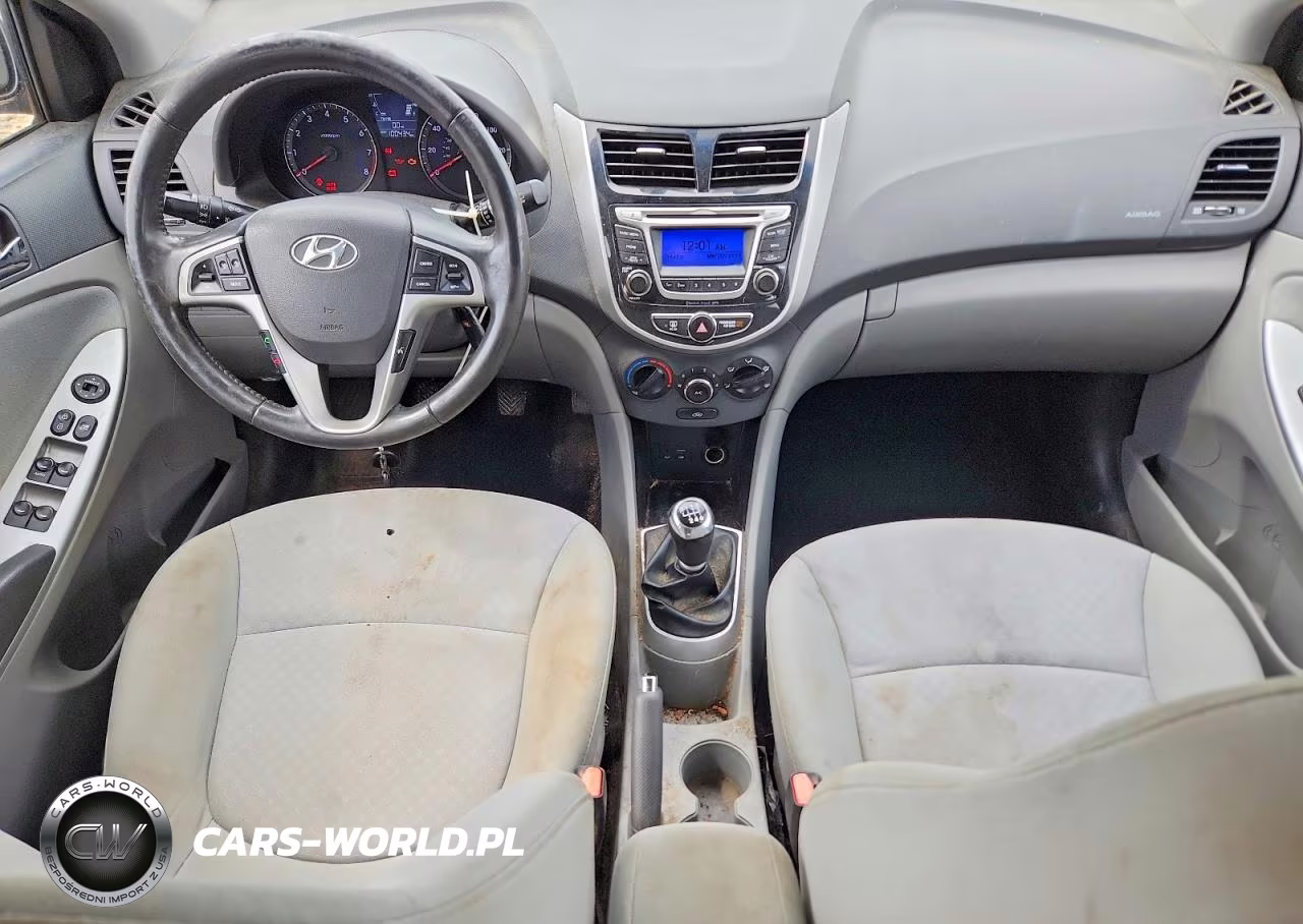 2014 Hyundai Accent Se VIN:KMHCU5AE6EU150439 - 8
