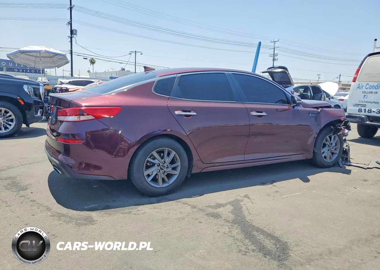 2020 Kia Optima Lx VIN:5XXGT4L35LG427633 - 3