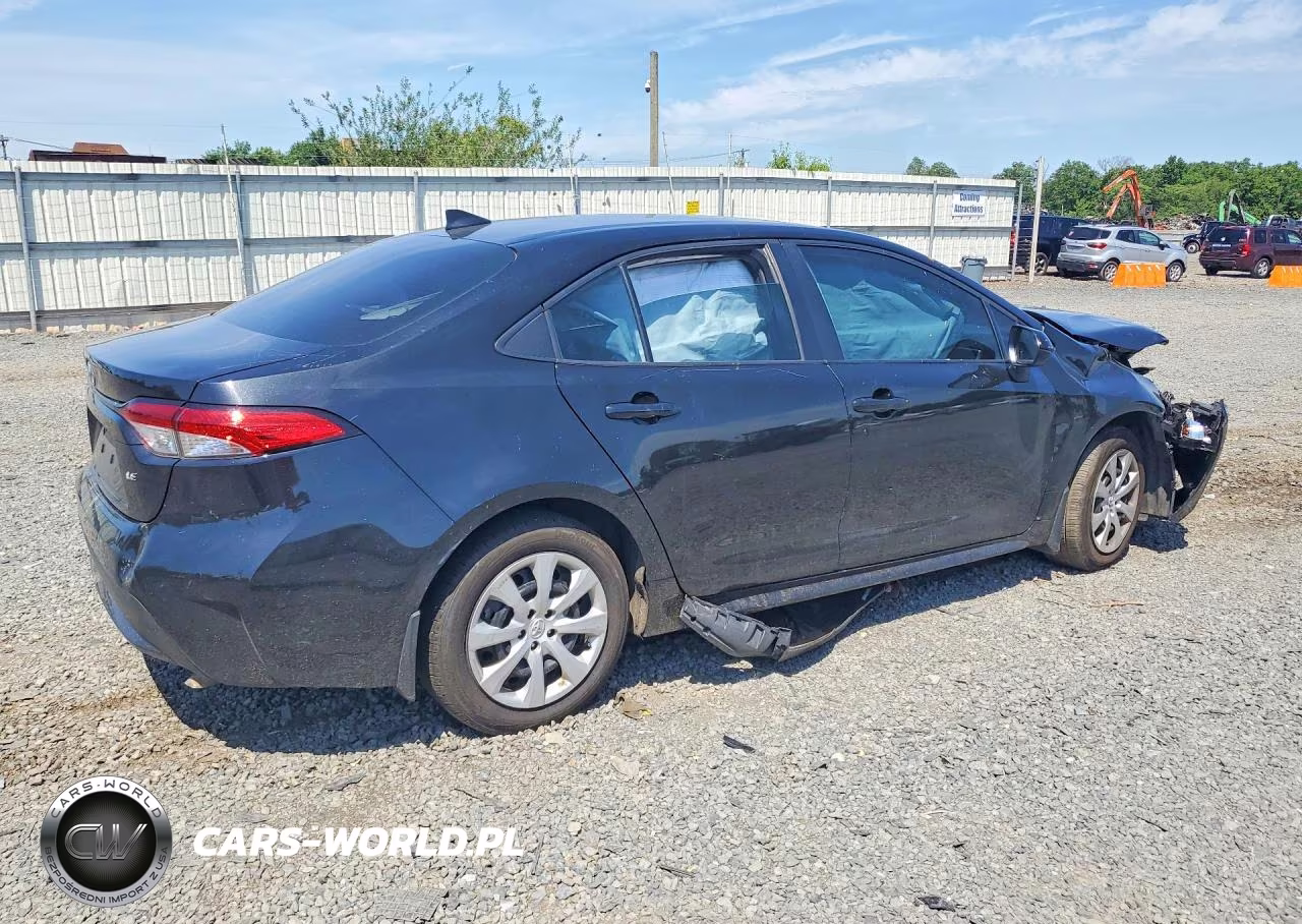 2022 Toyota Corolla Le VIN:5YFEPMAE4NP372618 - 3