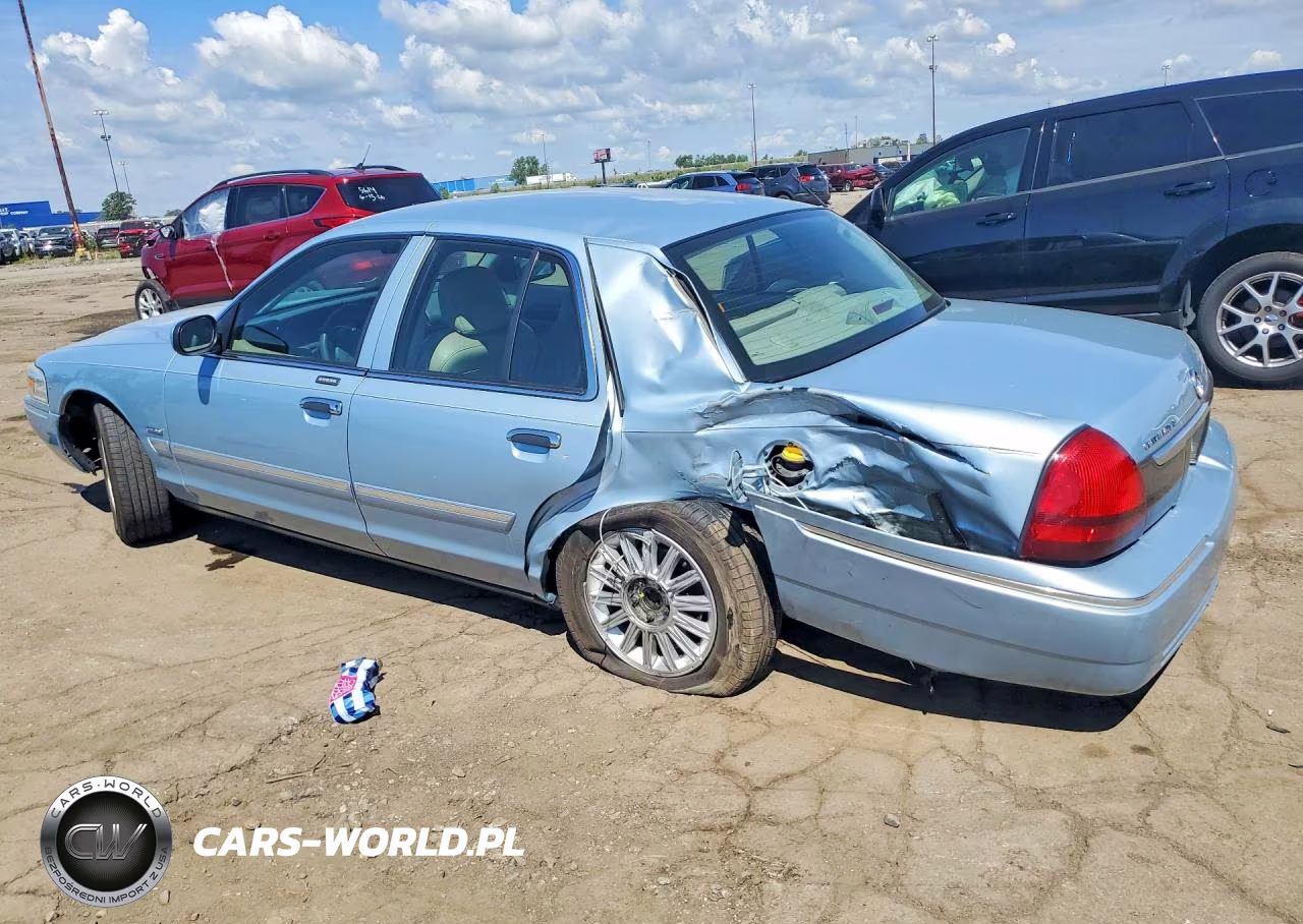 2010 Mercury Grand Marquis Ls VIN:2MEBM7FV1AX602268 - 2