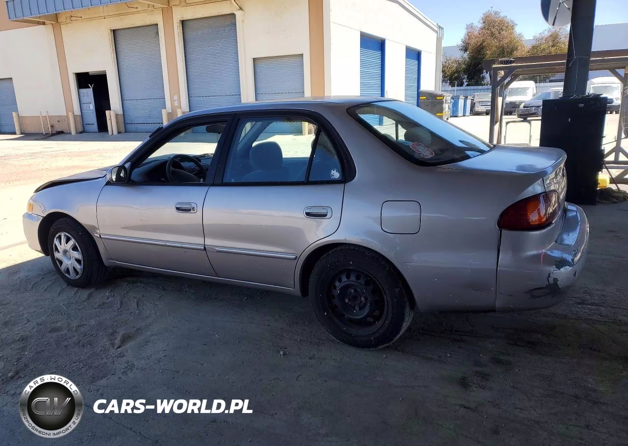 2002 Toyota Corolla Le VIN:1NXBR12E62Z577619 - 2