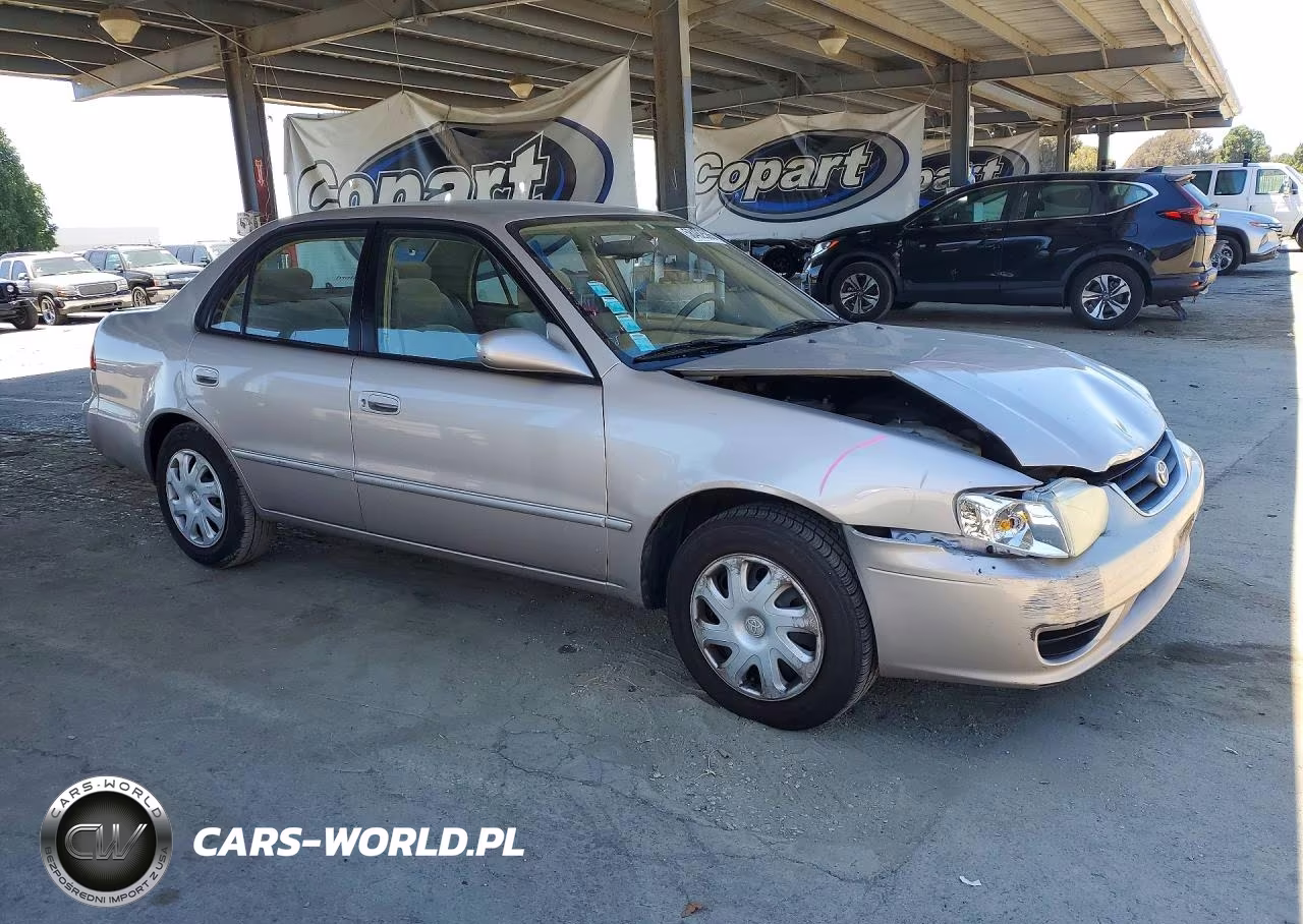 2002 Toyota Corolla Le VIN:1NXBR12E62Z577619 - 4