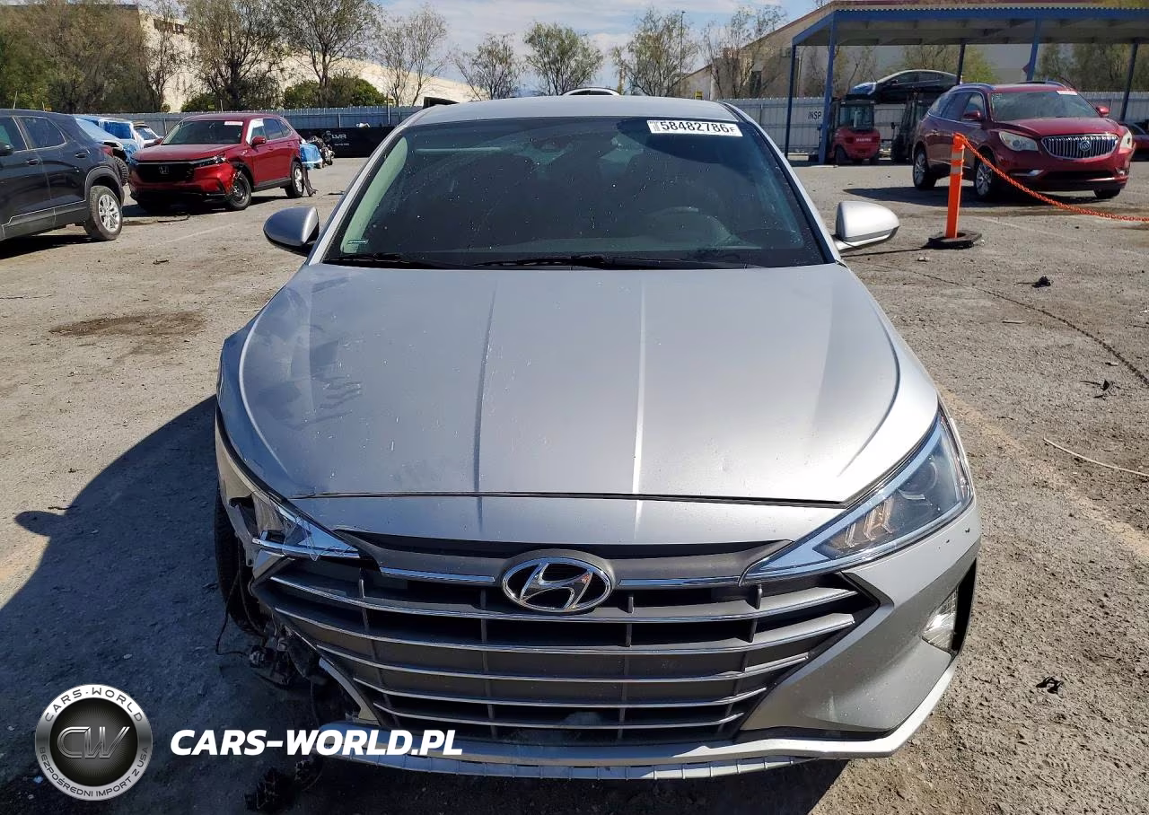 2020 Hyundai Elantra Sel VIN:KMHD84LF9LU067223 - 5