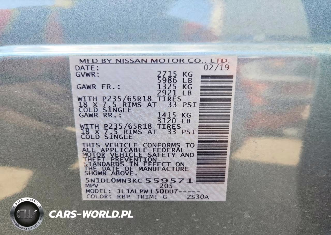 2019 Infiniti Qx60 Pure VIN:5N1DL0MN3KC559571 - 13