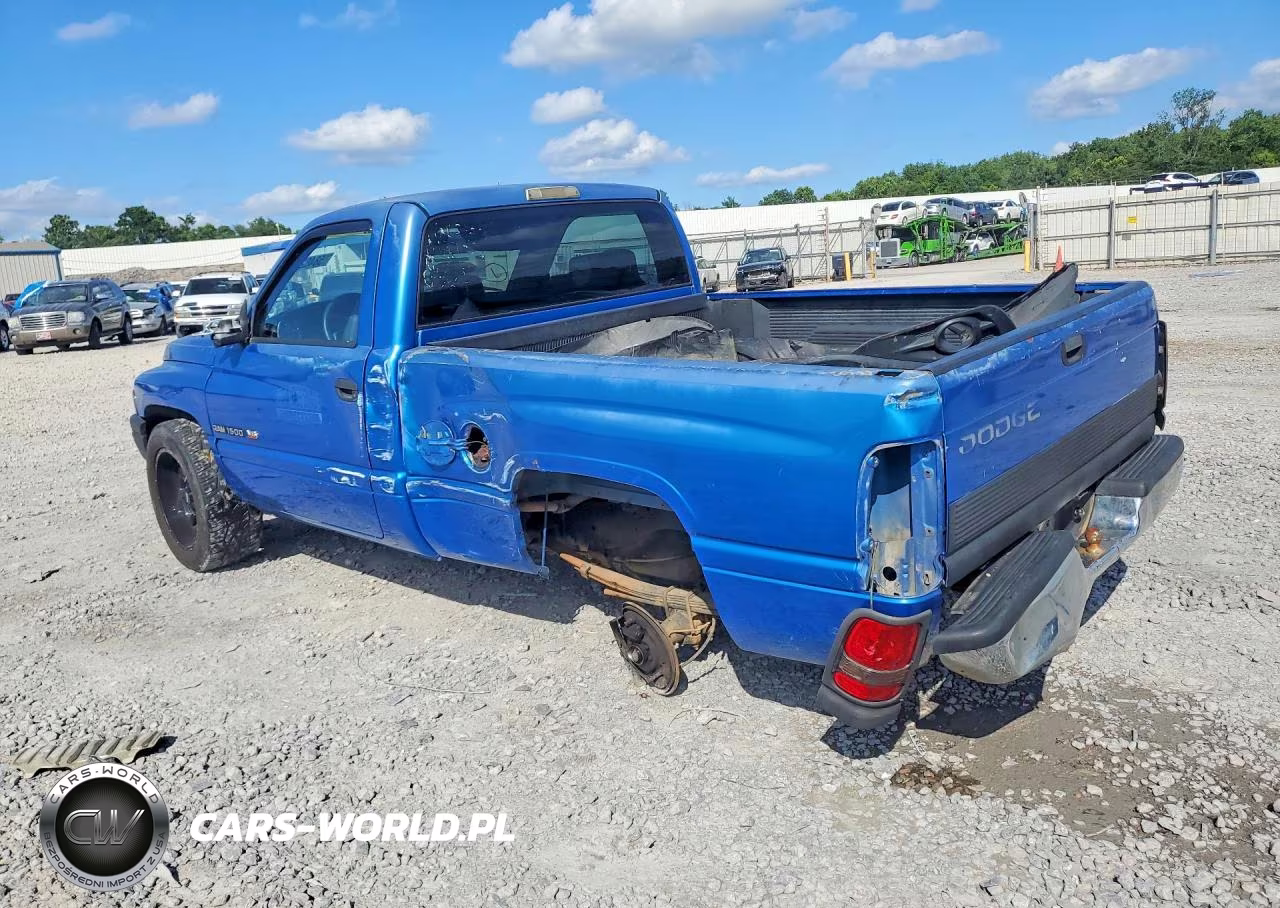 1999 Dodge Ram Pu1500 VIN:1B7HC16Y0XS277355 - 2