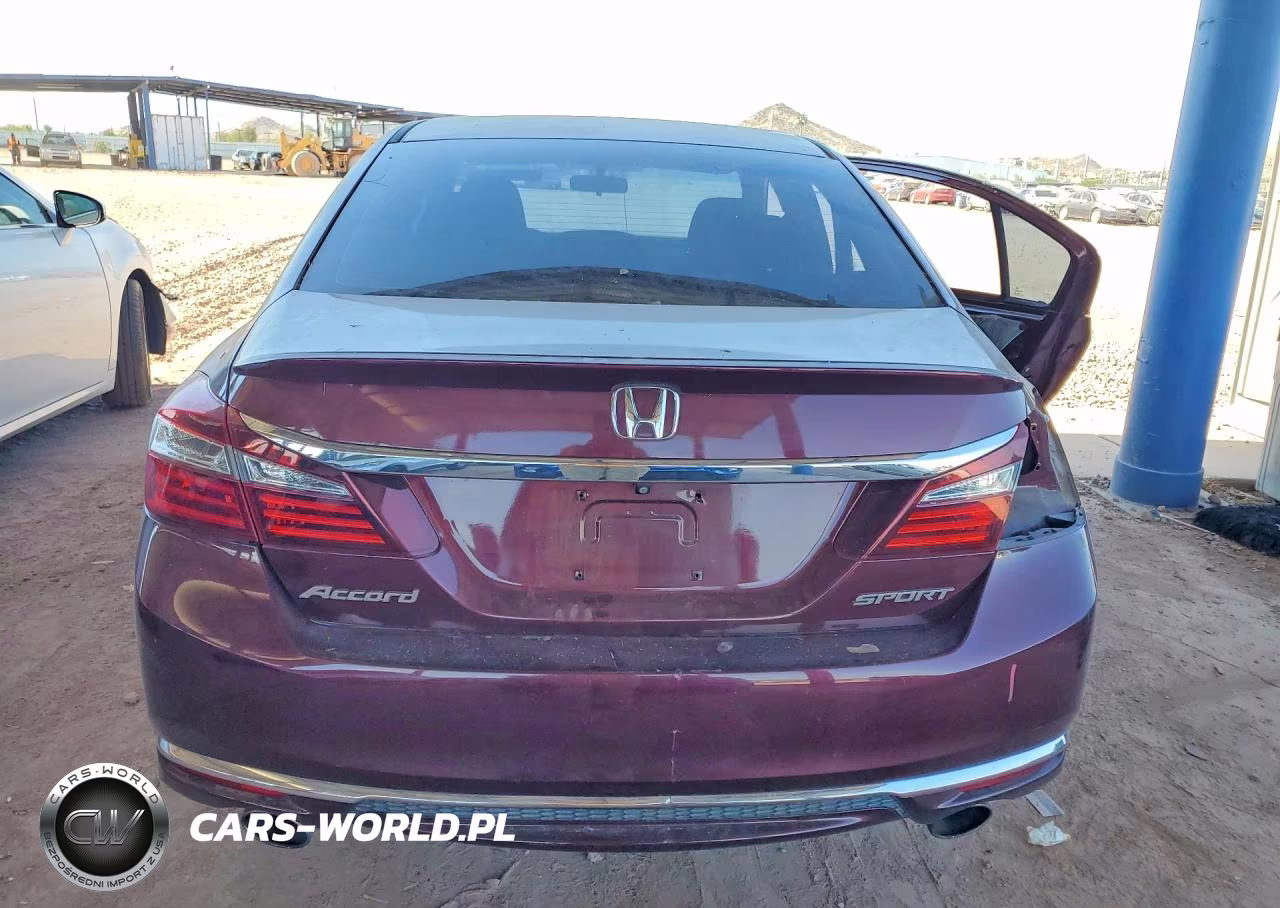 2016 Honda Accord Sport VIN:1HGCR2F51GA229780 - 6