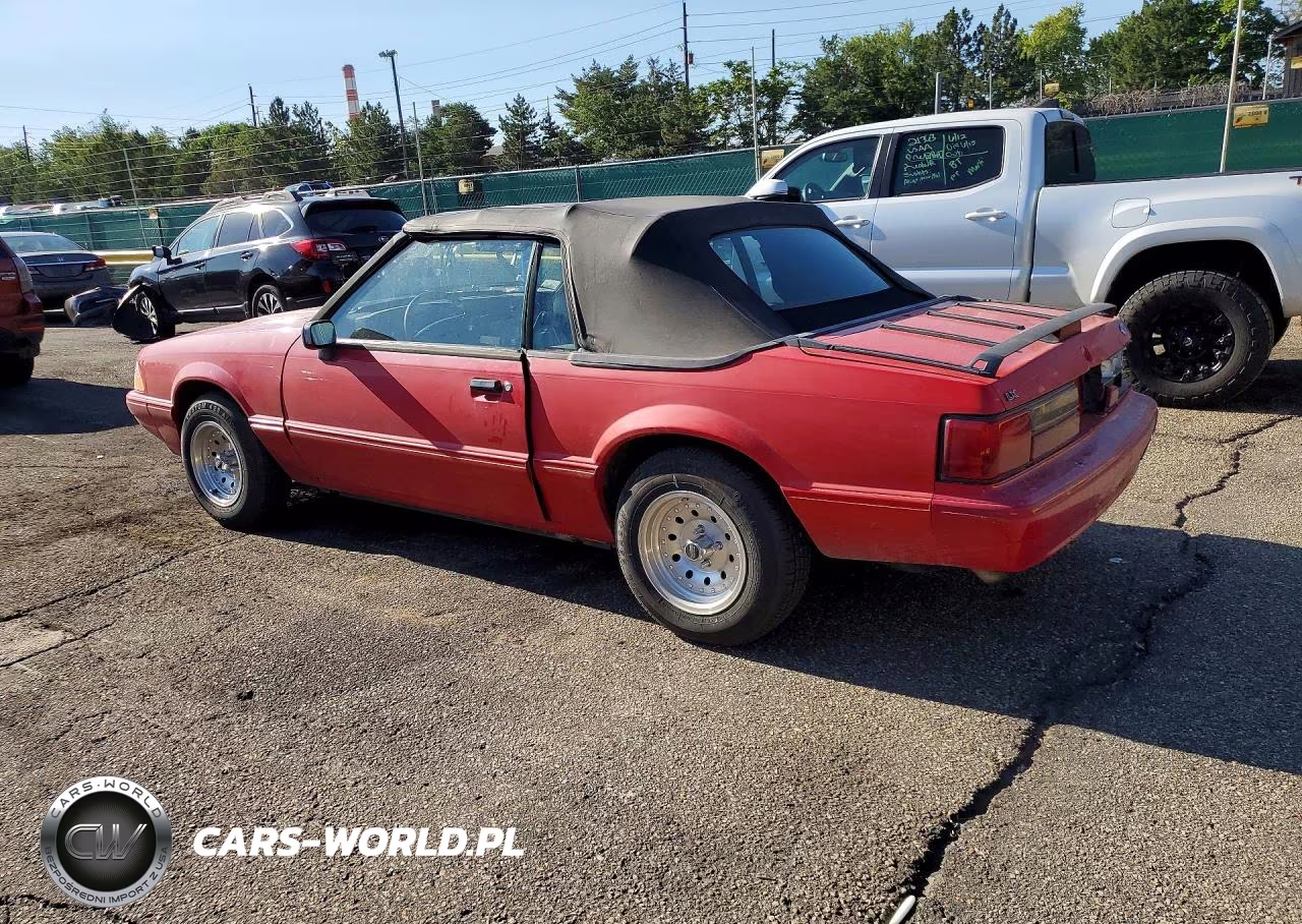 1993 Ford Mustang Lx VIN:1FACP44M4PF157931 - 2