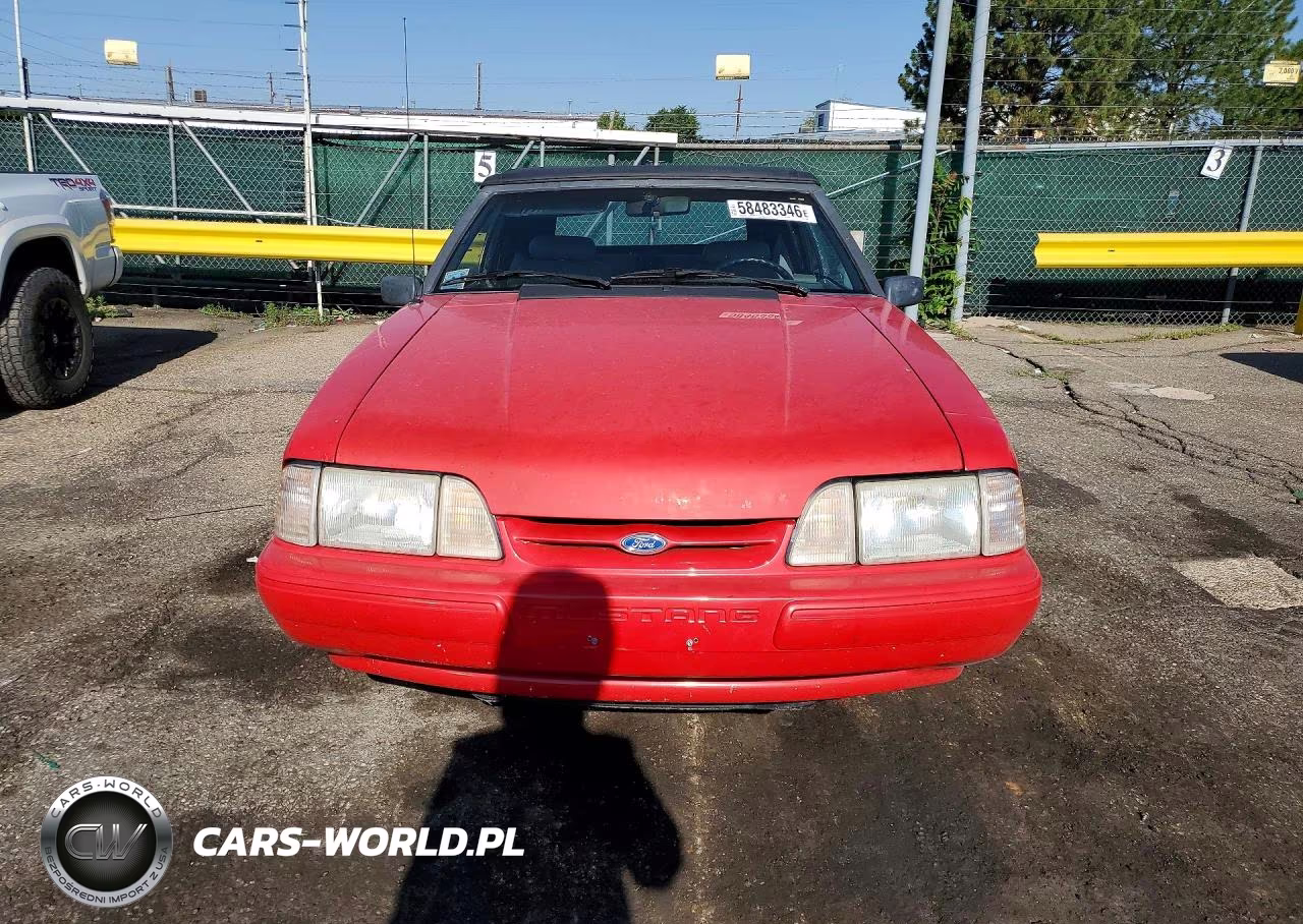 1993 Ford Mustang Lx VIN:1FACP44M4PF157931 - 5
