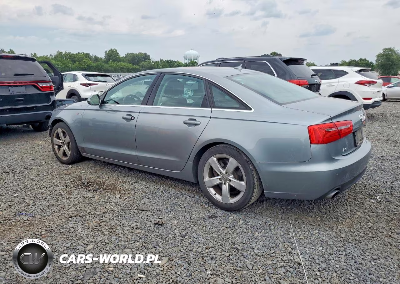 2012 Audi A6 VIN:WAUBGAFC7CN011965 - 2