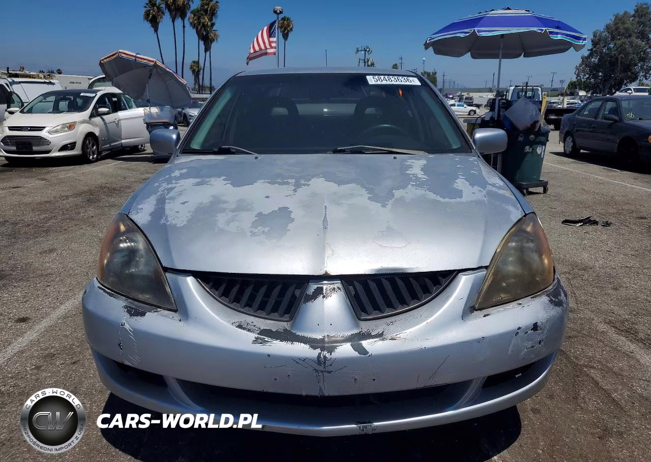 2004 Mitsubishi Lancer Ralliart VIN:JA3AJ66F84U046494 - 5