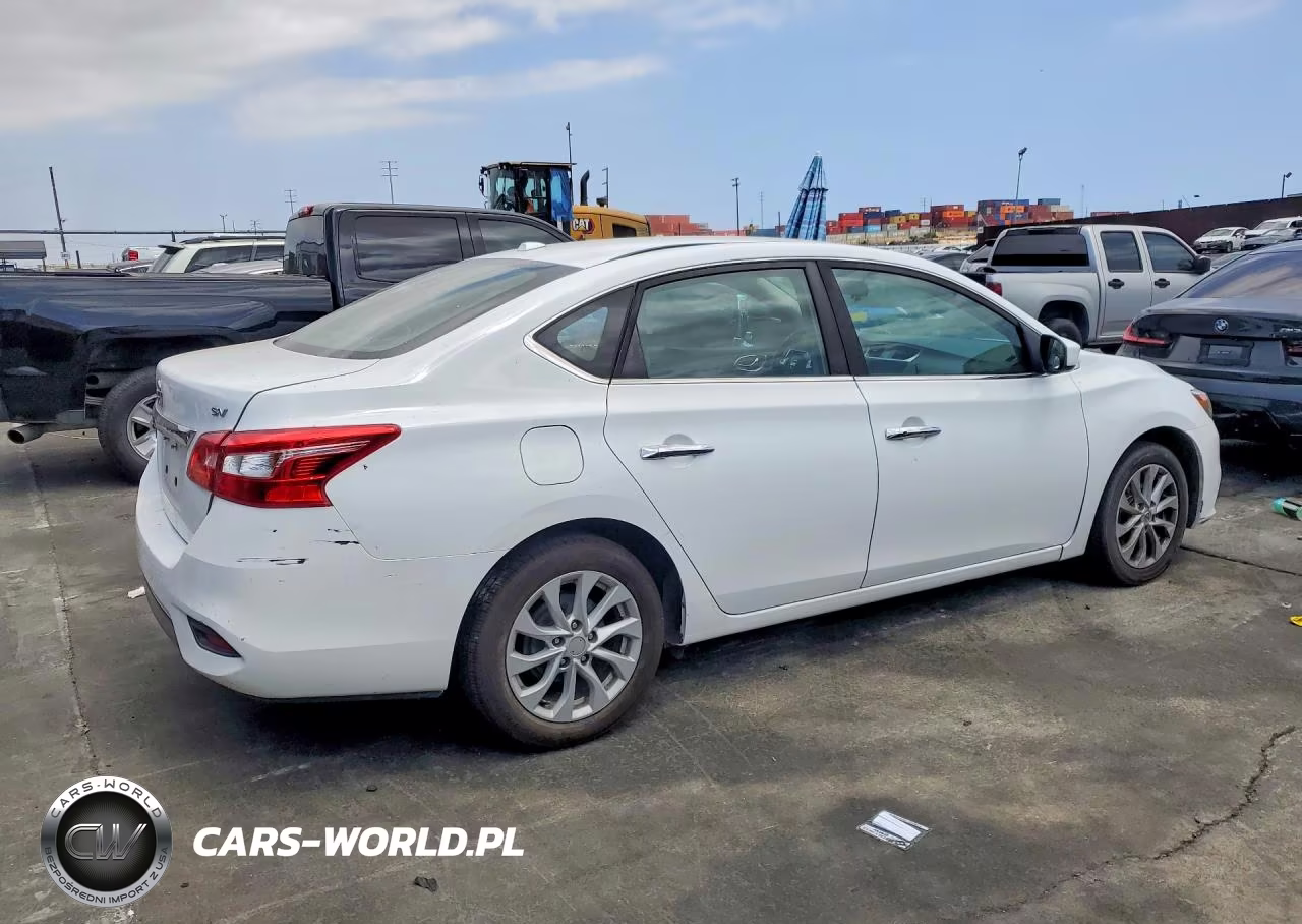 2019 Nissan Sentra Sv VIN:3N1AB7AP4KY311574 - 3