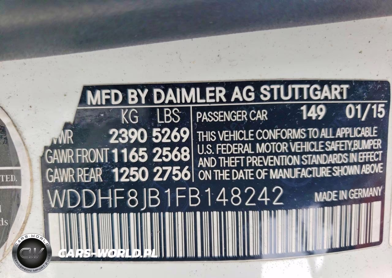 2015 Mercedes-Benz E 350 4Matic VIN:WDDHF8JB1FB148242 - 12