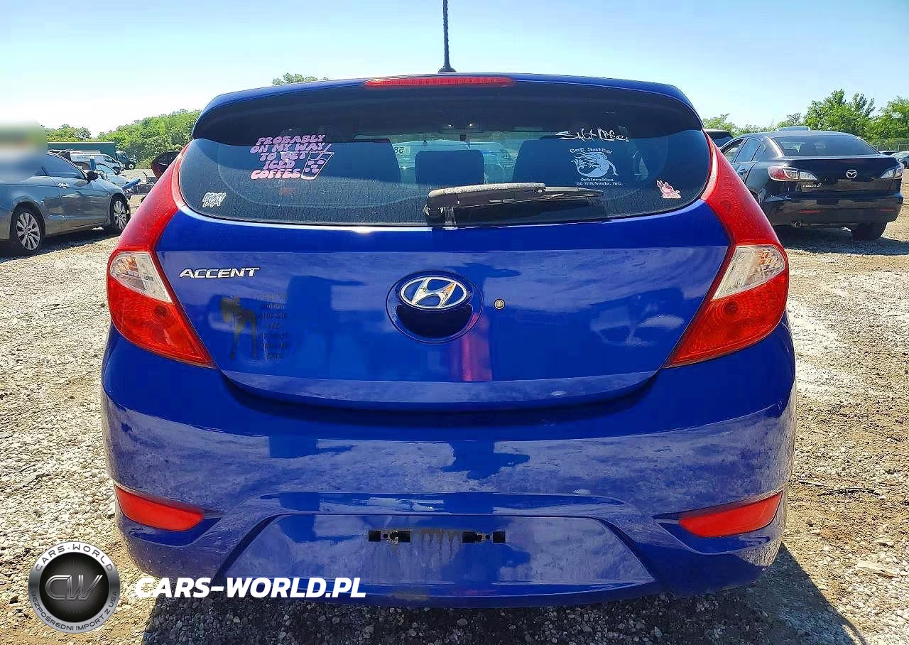 2013 Hyundai Accent Se VIN:KMHCU5AE5DU108214 - 6