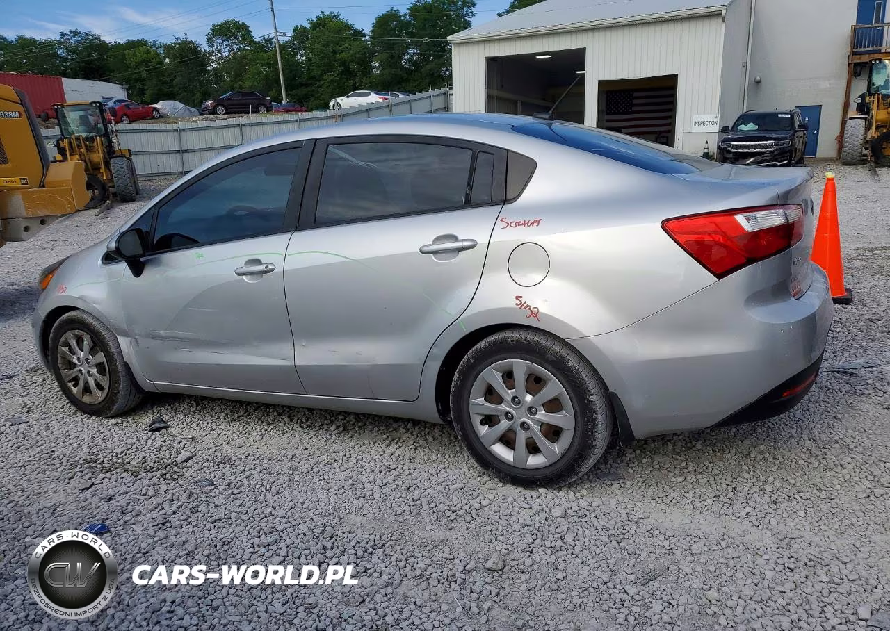 2013 Kia Rio Ex VIN:KNADN4A37D6231920 - 2