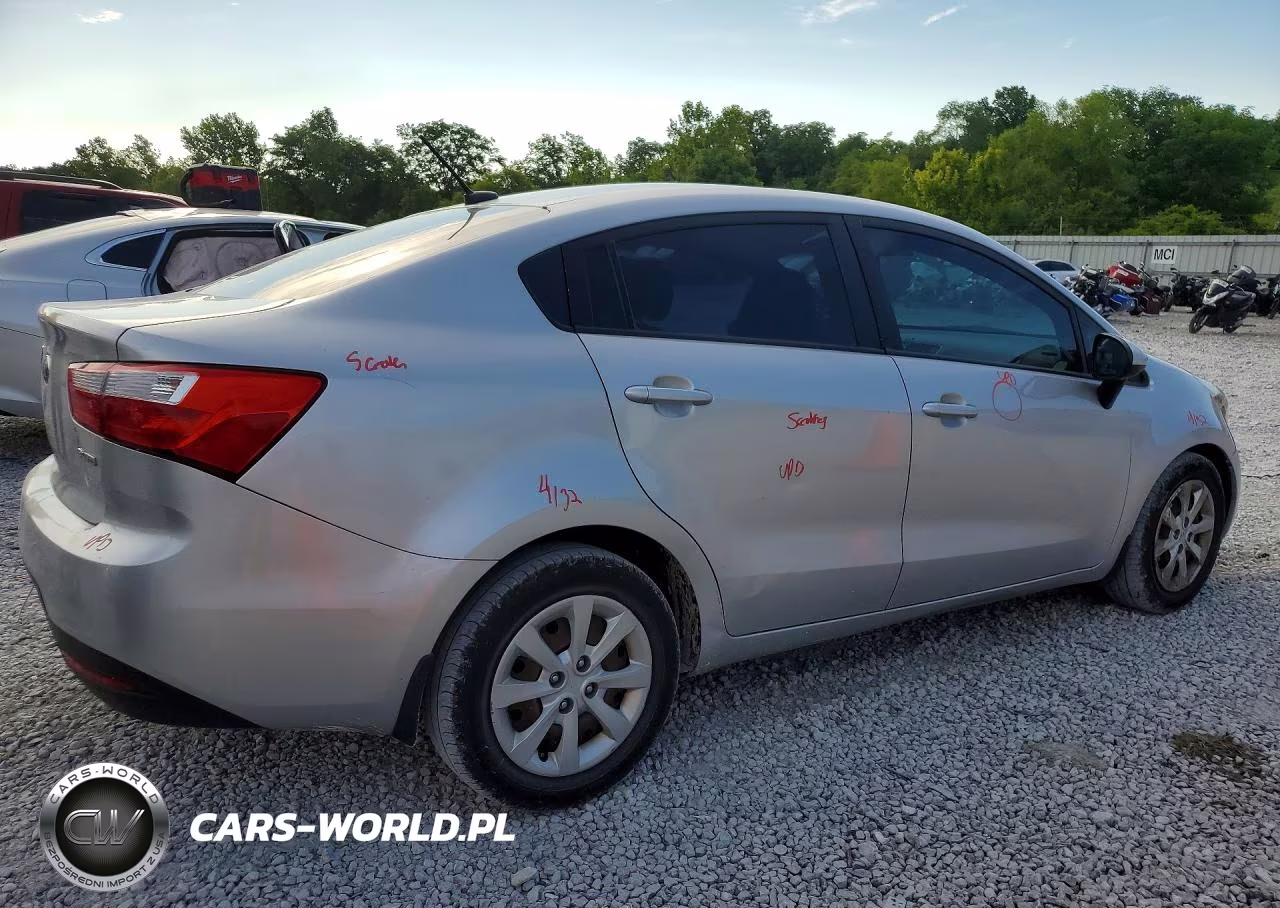 2013 Kia Rio Ex VIN:KNADN4A37D6231920 - 3