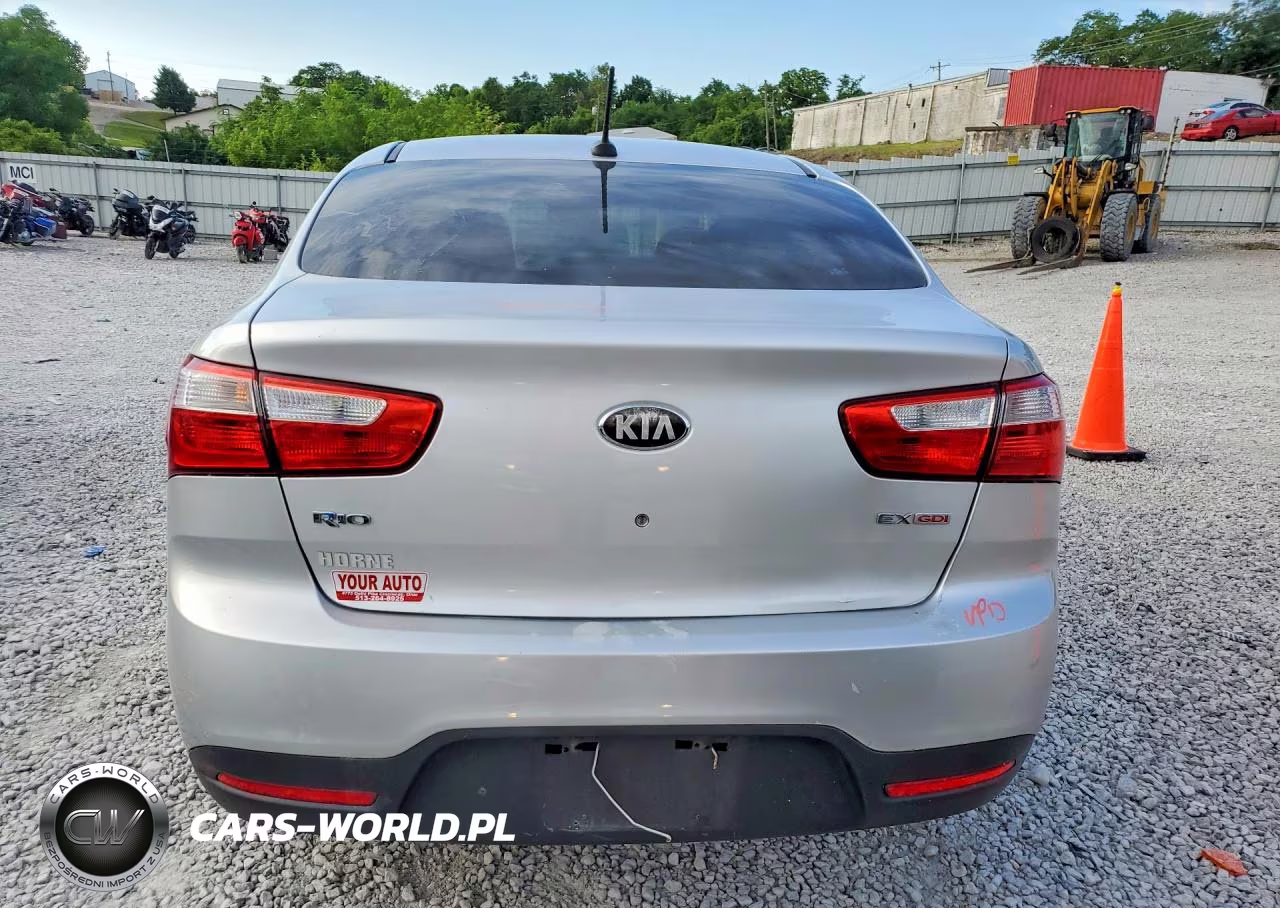 2013 Kia Rio Ex VIN:KNADN4A37D6231920 - 6