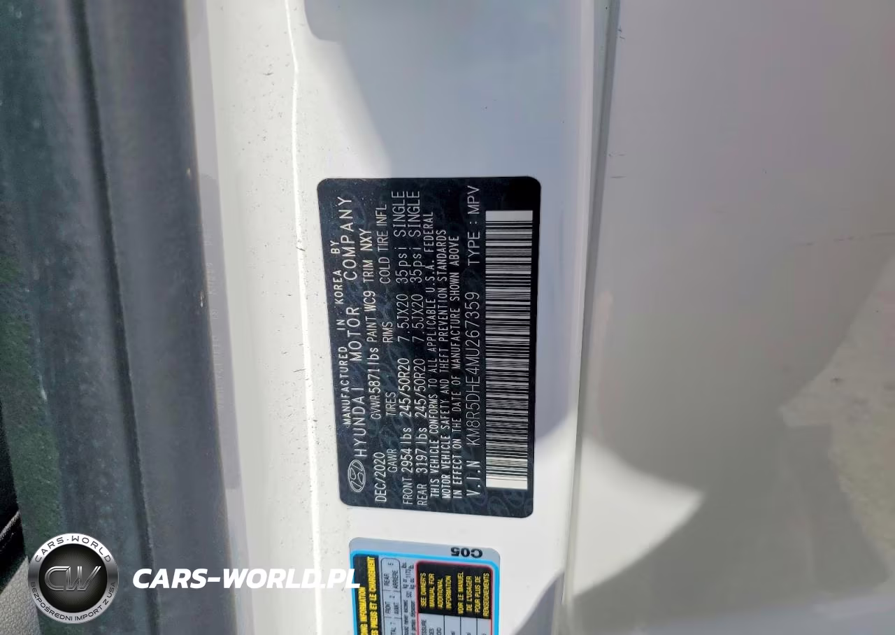 2021 Hyundai Palisade Limited VIN:KM8R5DHE4MU267359 - 13