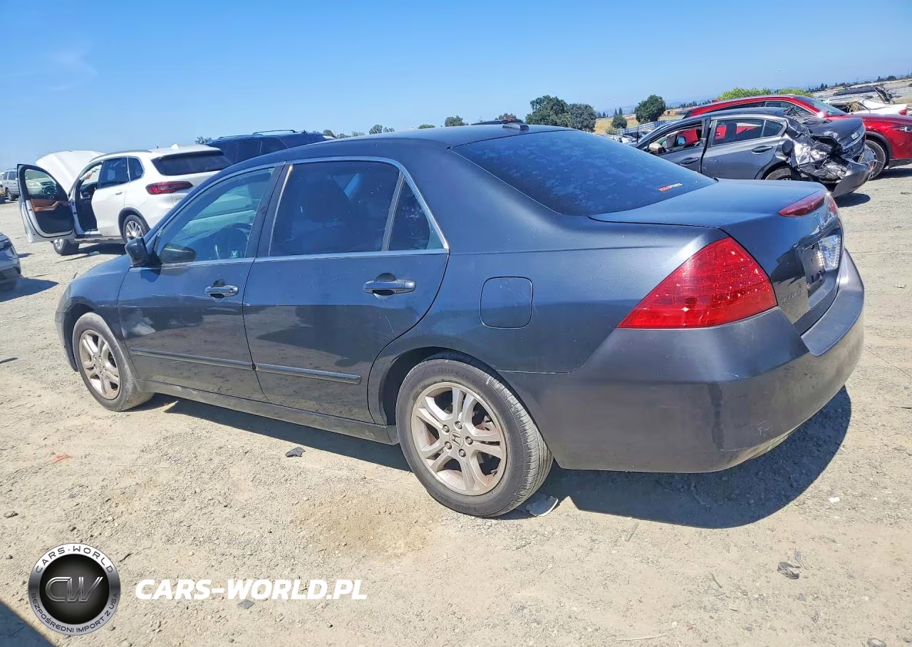 2007 Honda Accord Ex VIN:1HGCM56787A134019 - 2