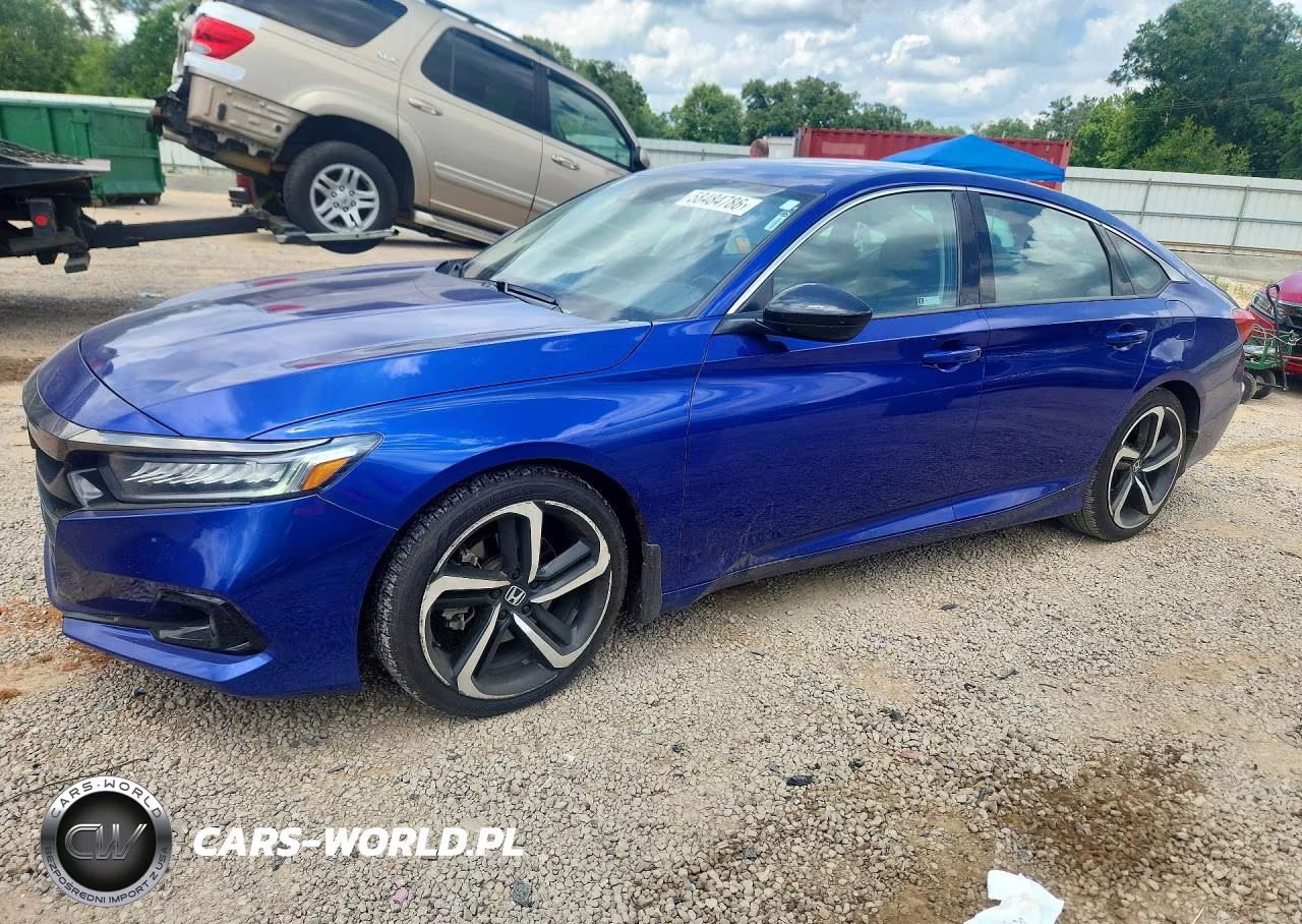 2022 Honda Accord Sport Se VIN:1HGCV1F4XNA006616 - 1