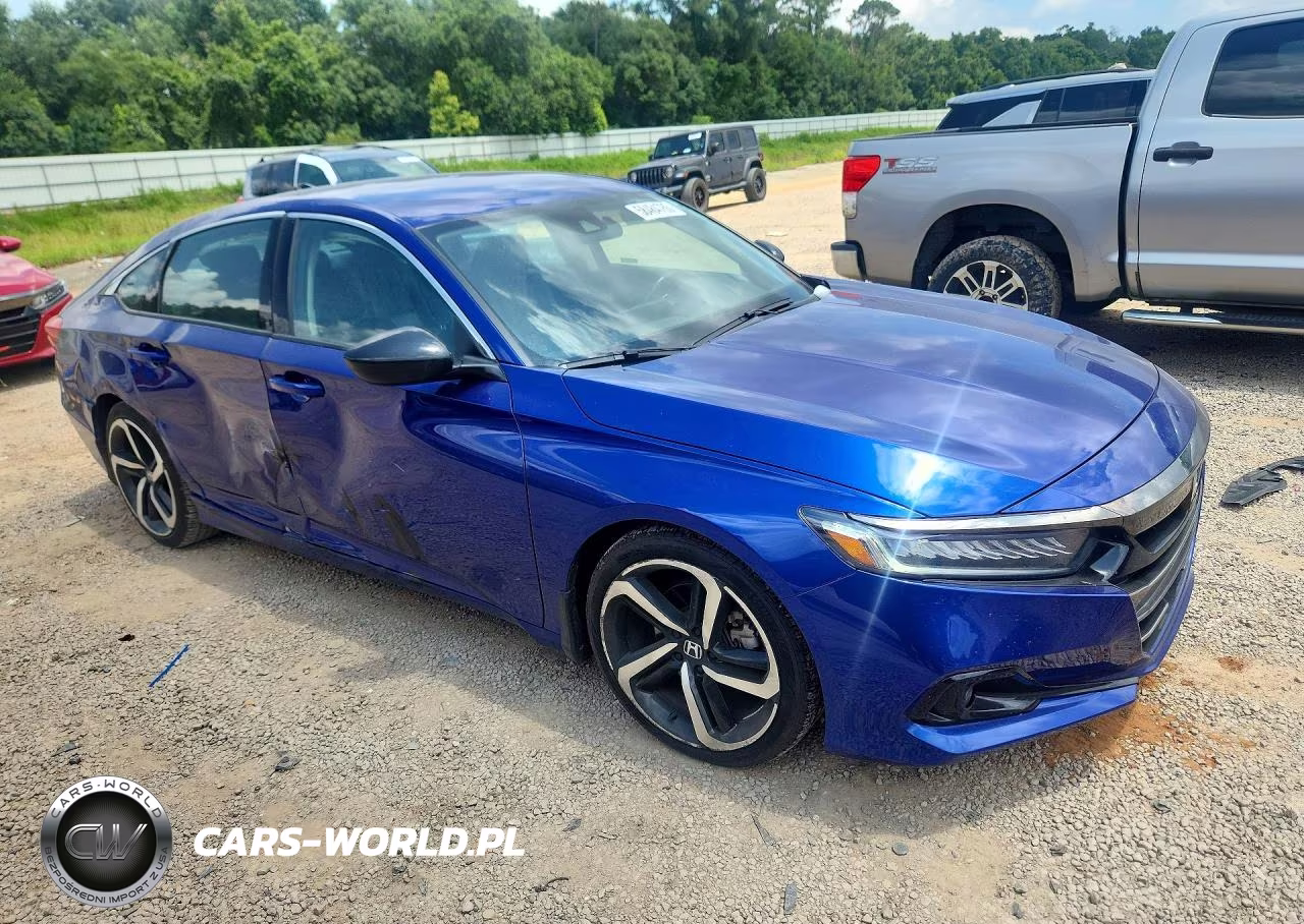 2022 Honda Accord Sport Se VIN:1HGCV1F4XNA006616 - 4