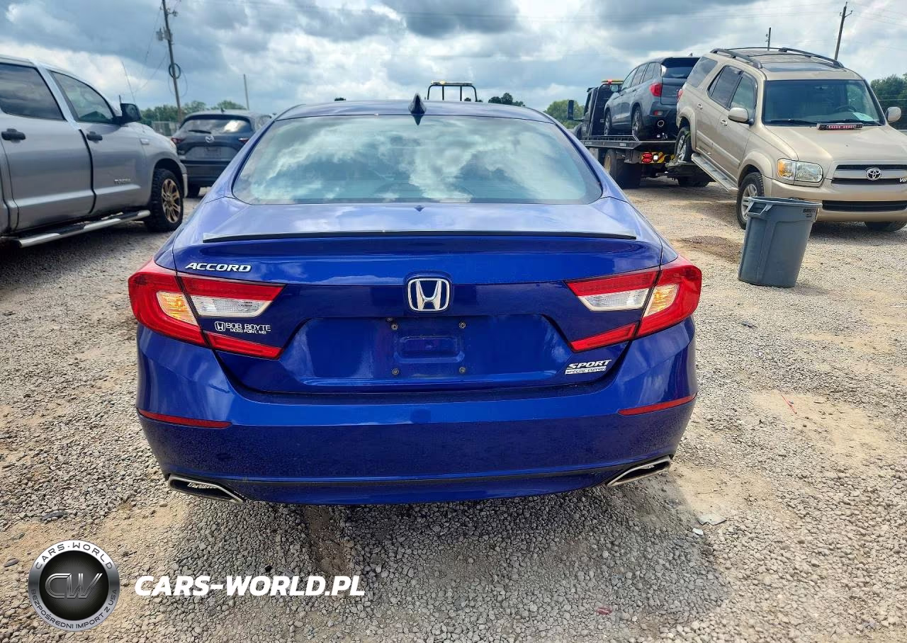 2022 Honda Accord Sport Se VIN:1HGCV1F4XNA006616 - 6