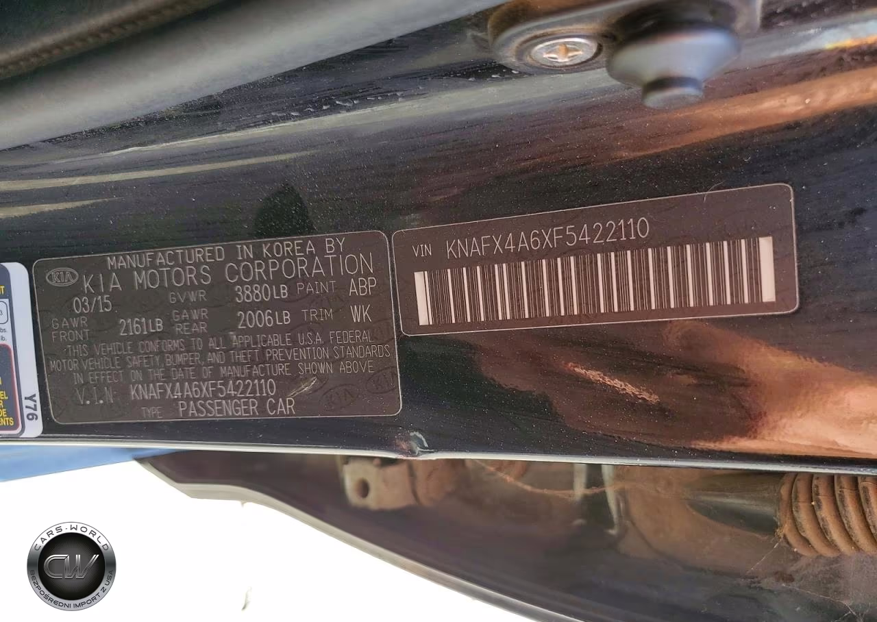 2015 Kia Forte Lx VIN:KNAFX4A6XF5422110 - 12