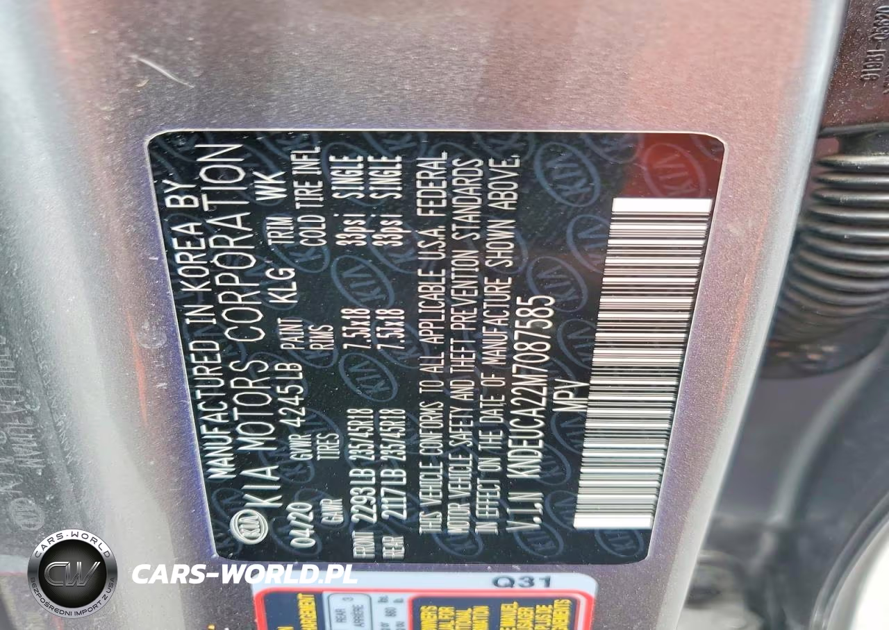 2021 Kia Seltos S VIN:KNDEUCA22M7087585 - 13
