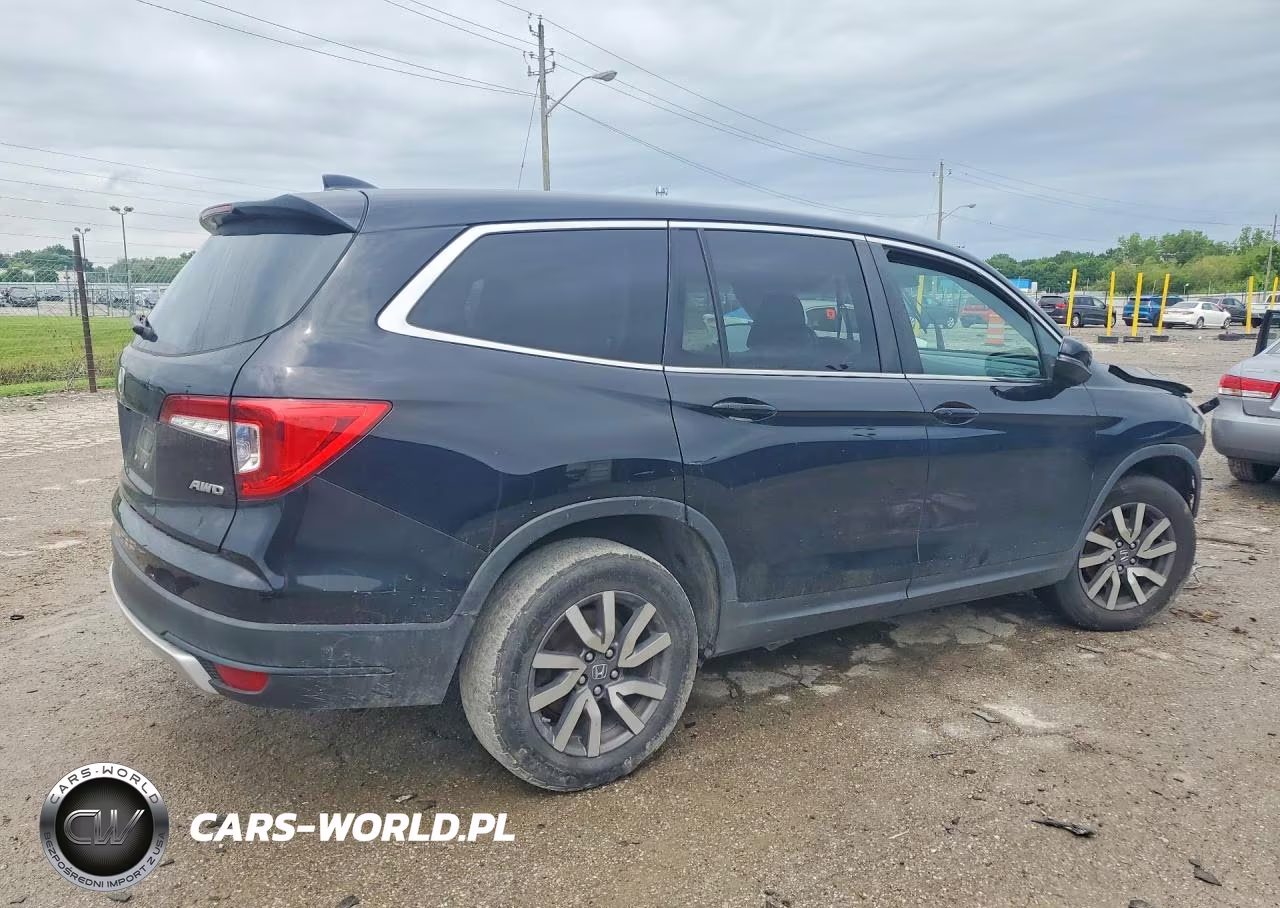 2019 Honda Pilot Exl VIN:5FNYF6H5XKB063972 - 3
