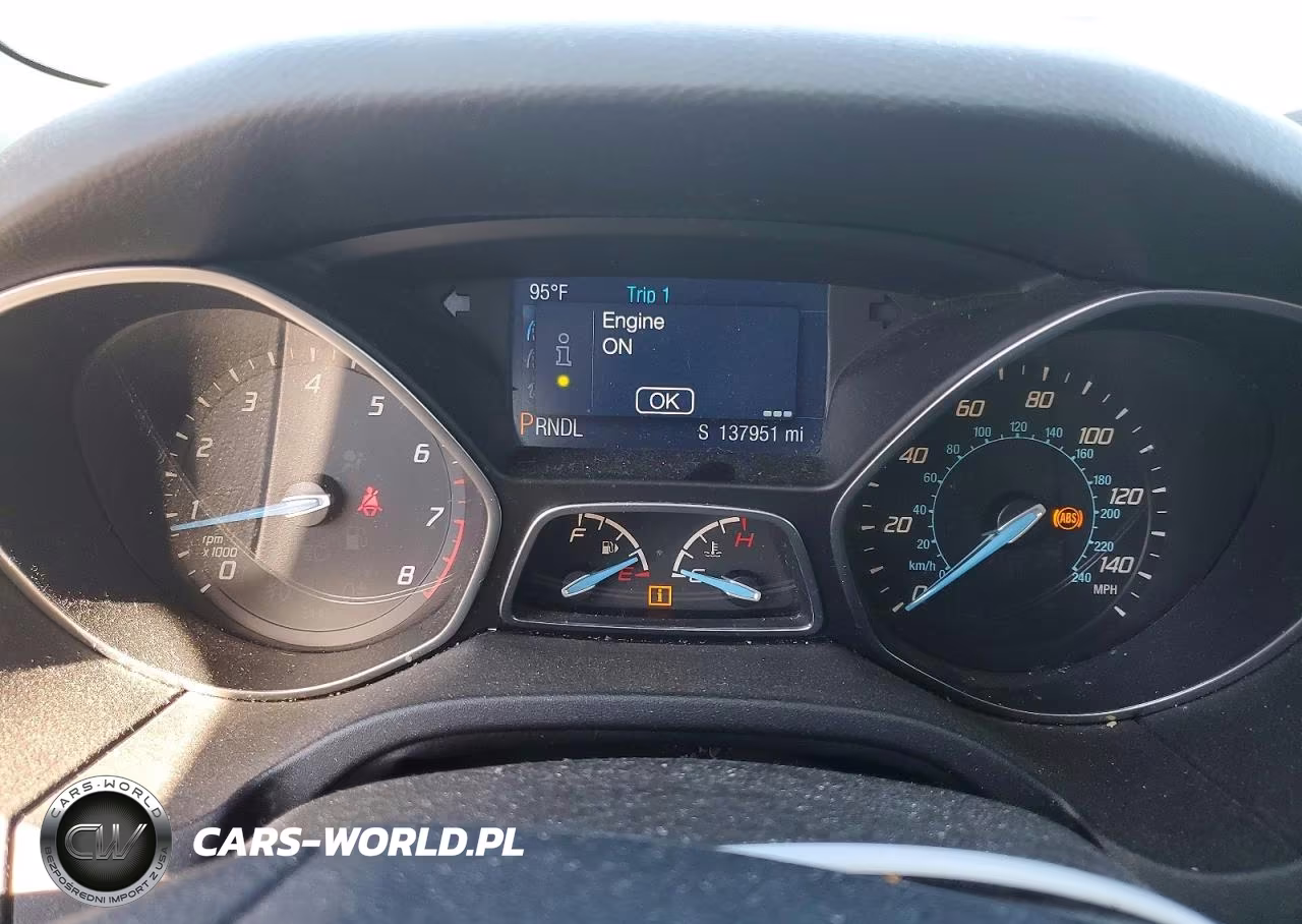 2014 Ford Focus Se VIN:1FADP3F24EL287569 - 9