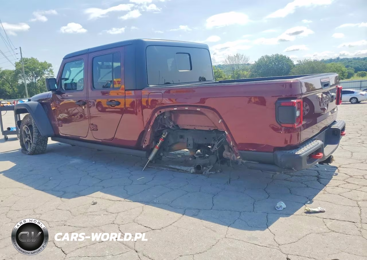 2021 Jeep Gladiator Rubicon VIN:1C6JJTBG4ML592866 - 2