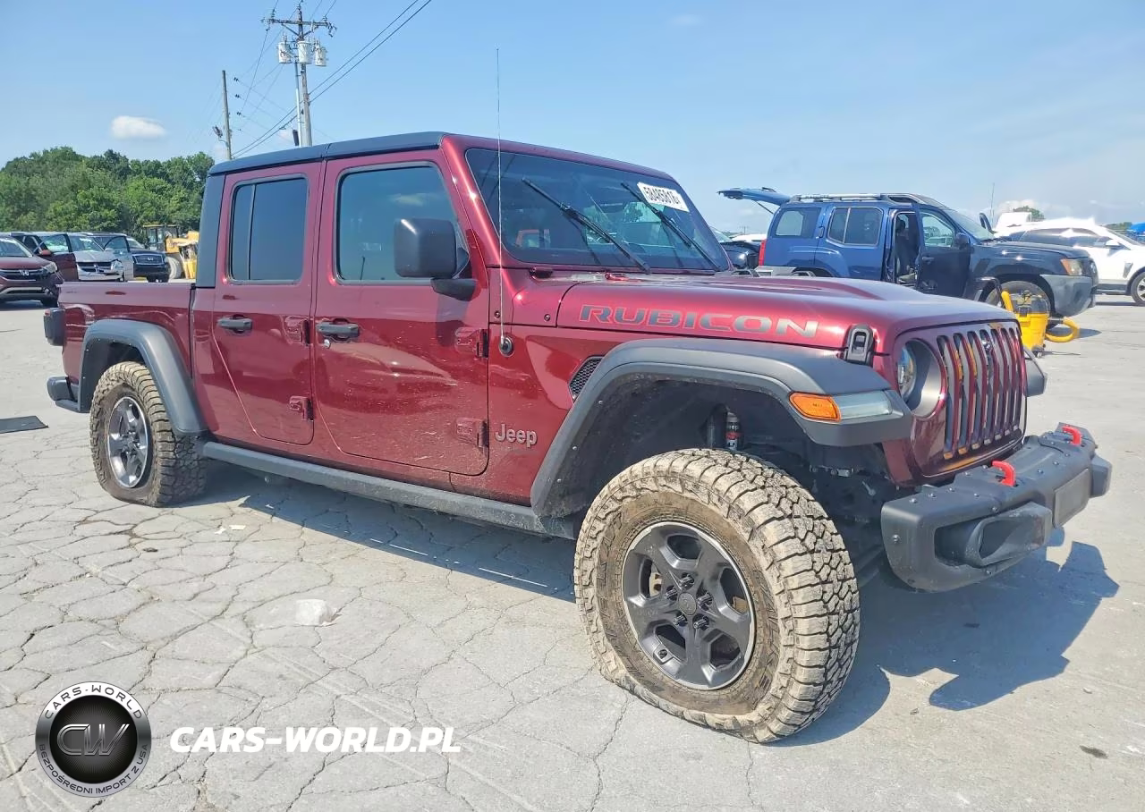 2021 Jeep Gladiator Rubicon VIN:1C6JJTBG4ML592866 - 4