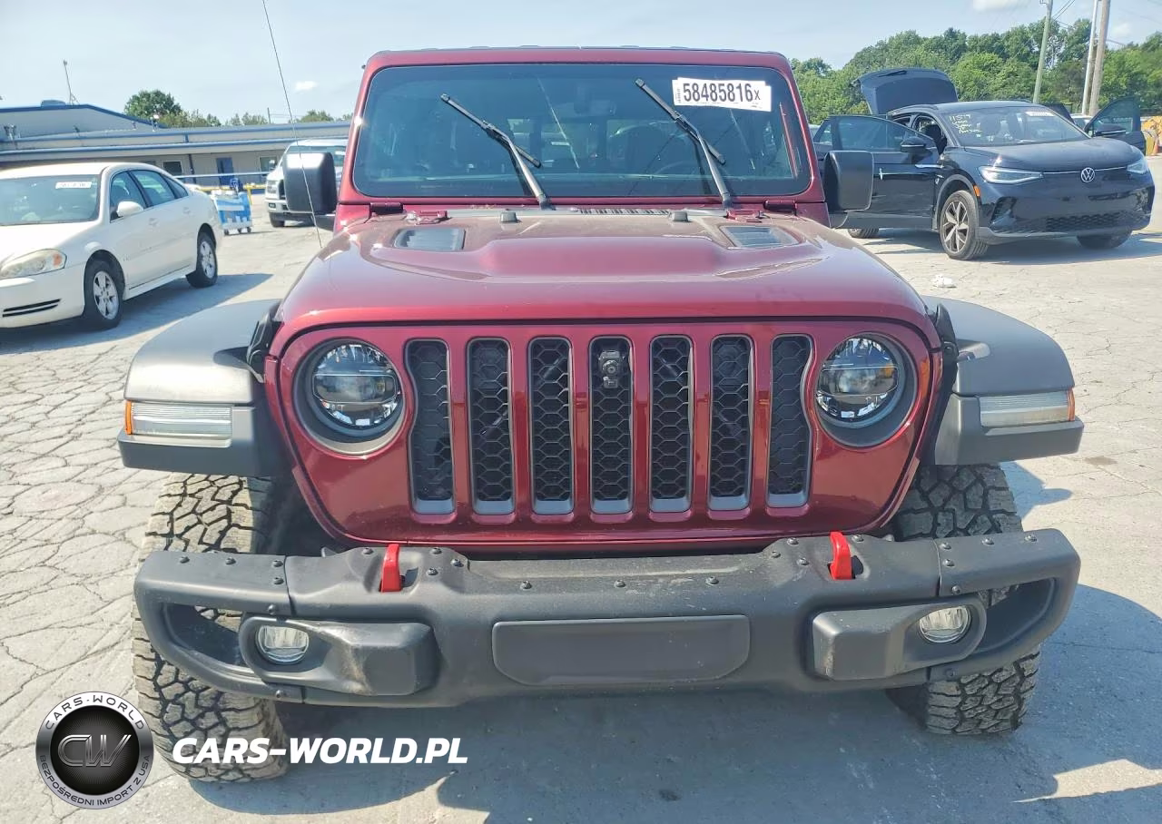 2021 Jeep Gladiator Rubicon VIN:1C6JJTBG4ML592866 - 5