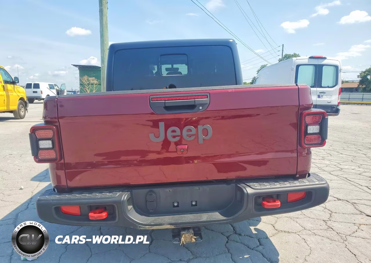 2021 Jeep Gladiator Rubicon VIN:1C6JJTBG4ML592866 - 6